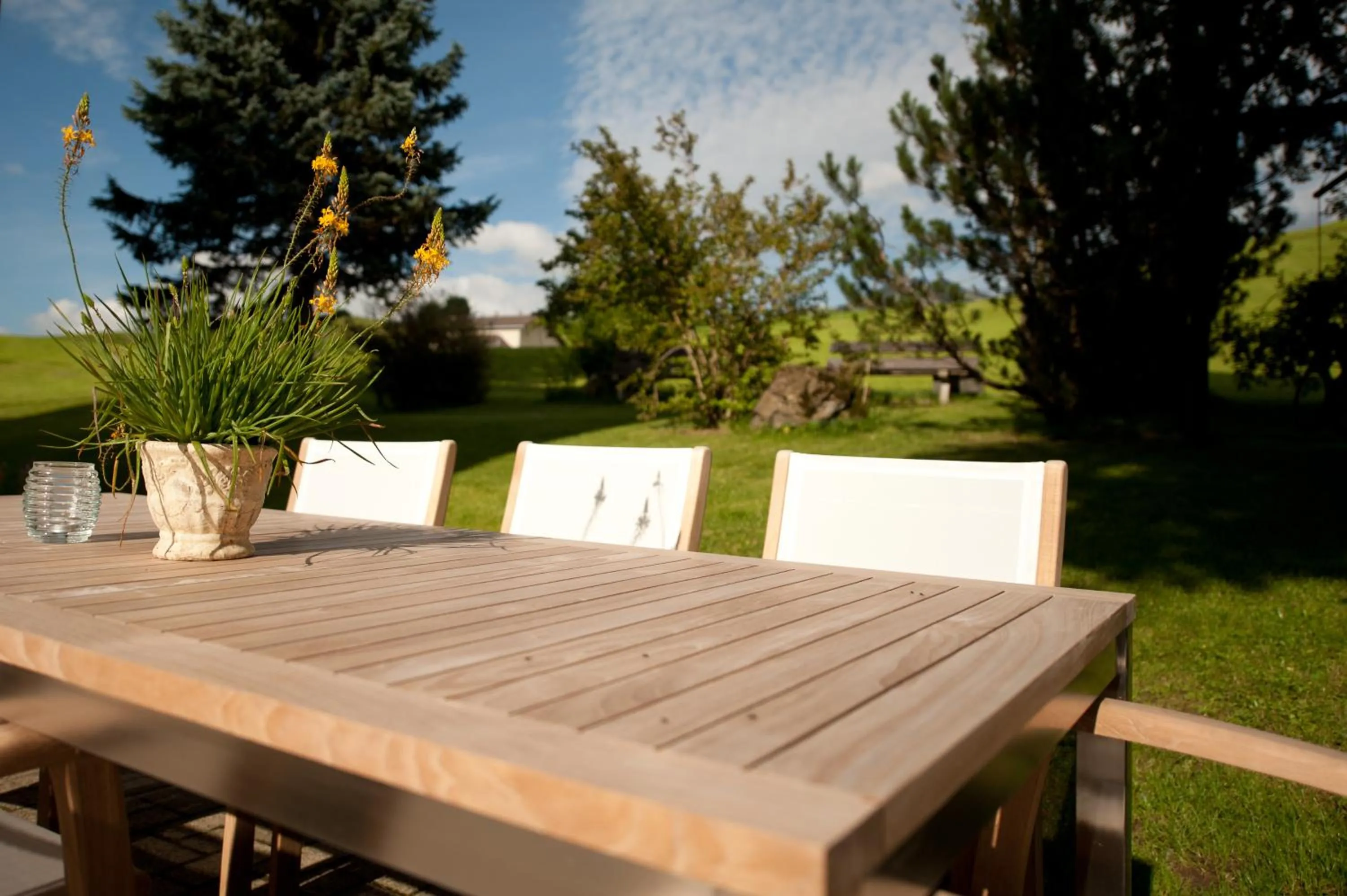 Patio in Hotel Frohe Aussicht