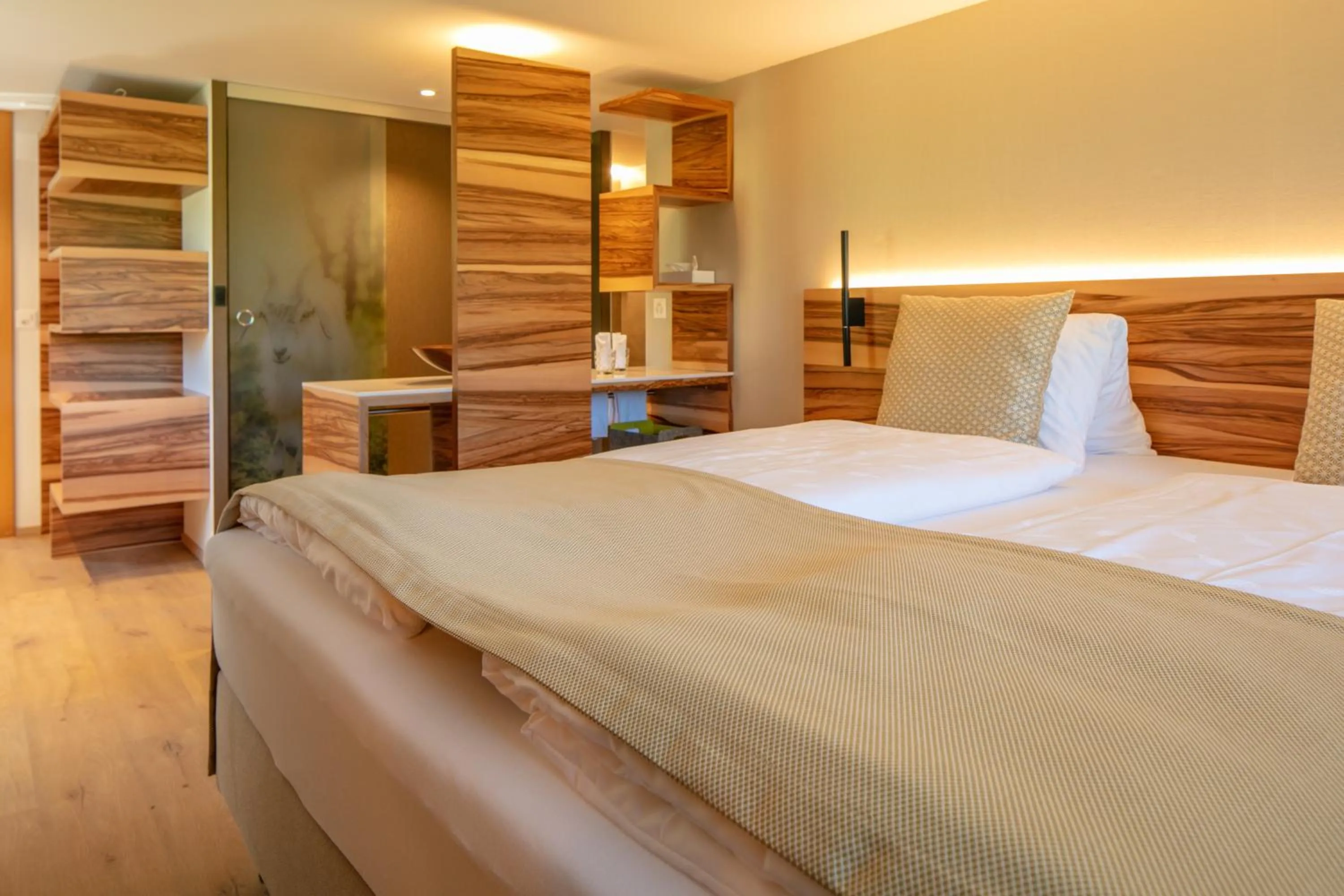 Bed in Hotel Frohe Aussicht