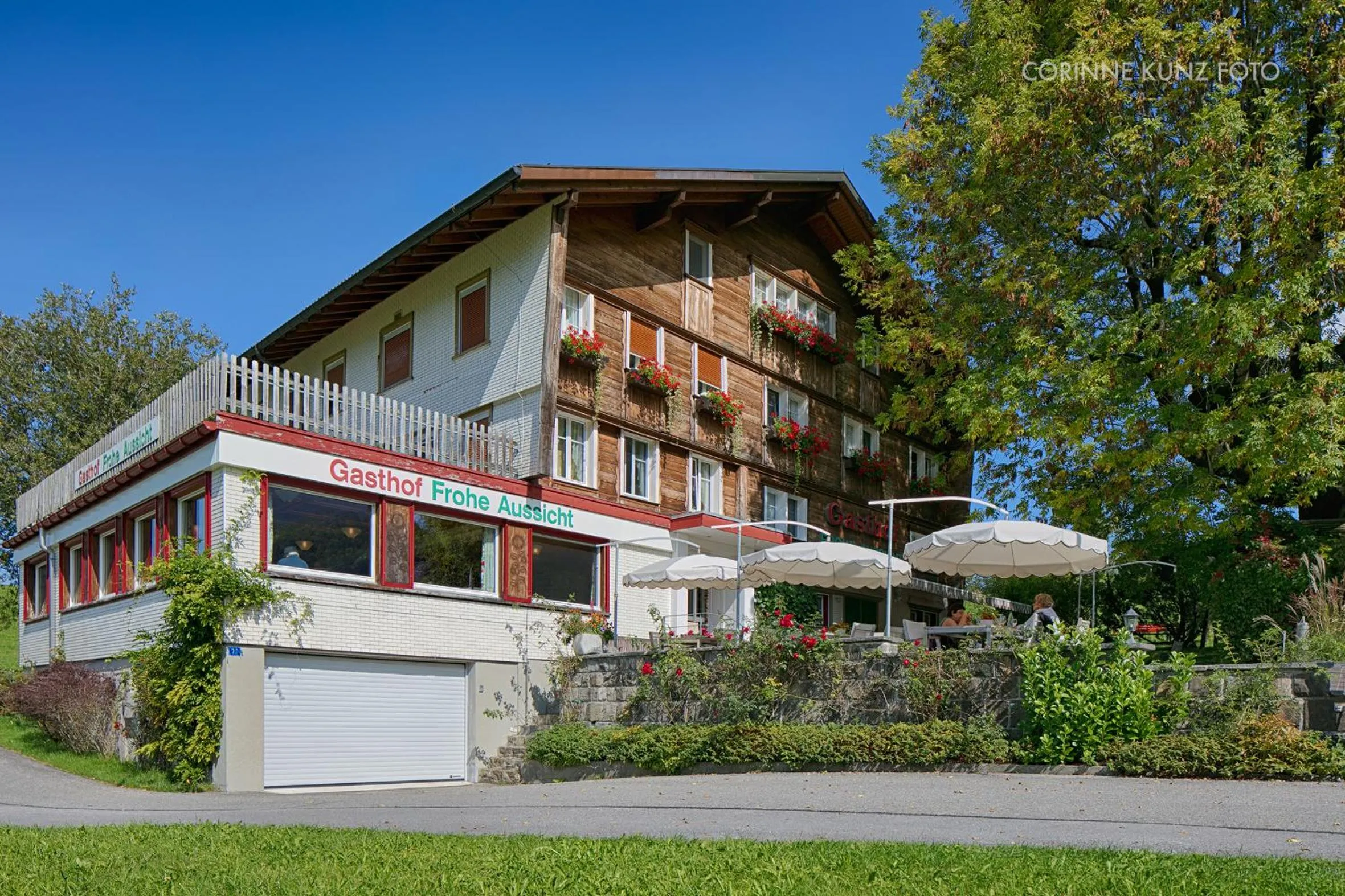 Property building in Hotel Frohe Aussicht