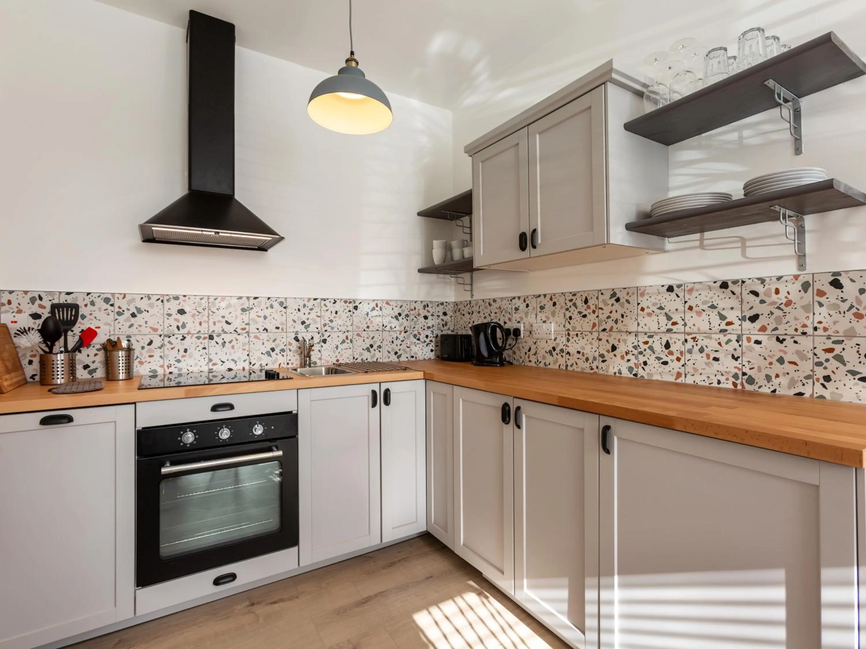 Kitchen or kitchenette in Macs Townhouse Dungarvan