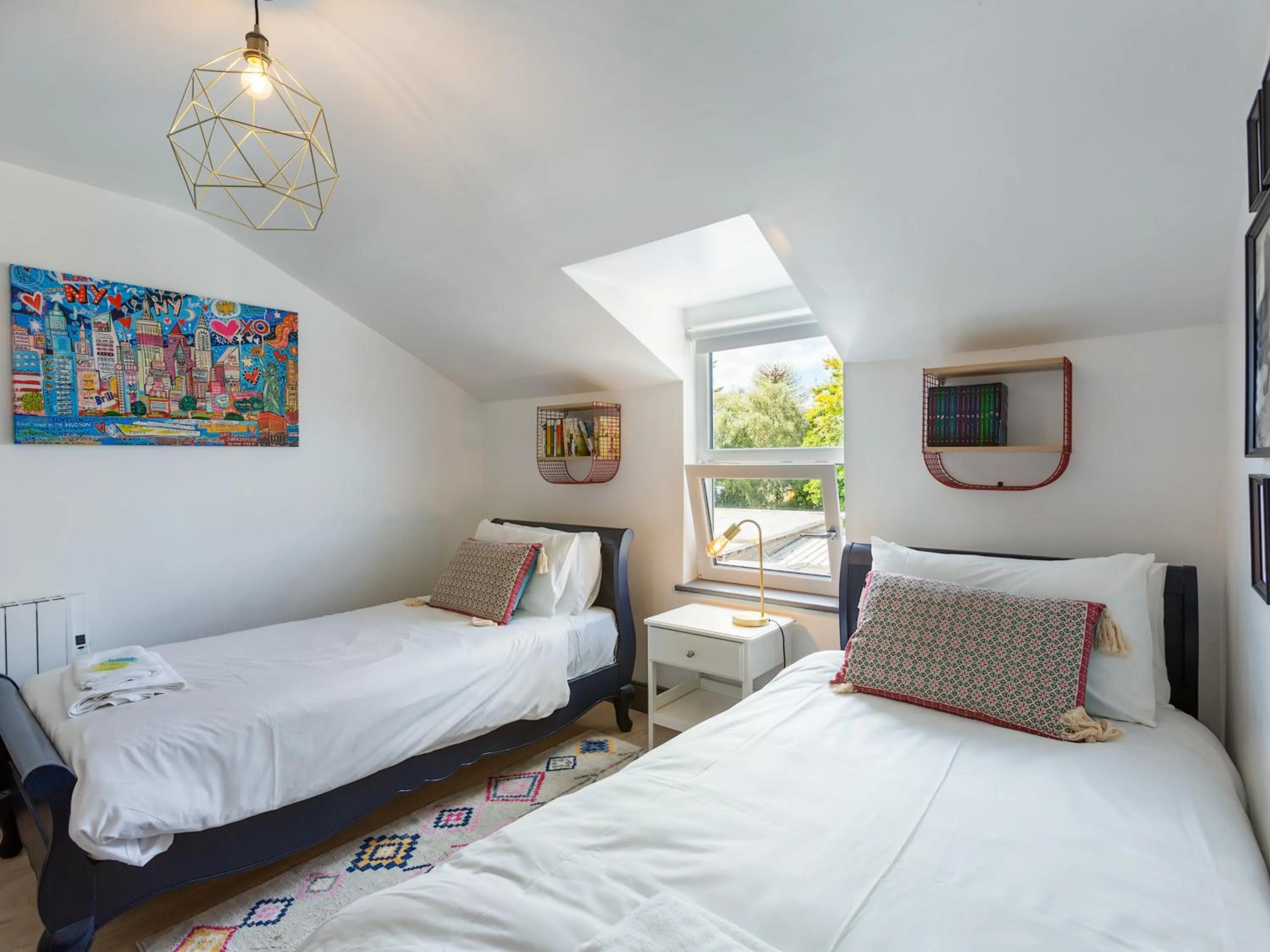 Bedroom, Bed in Macs Townhouse Dungarvan