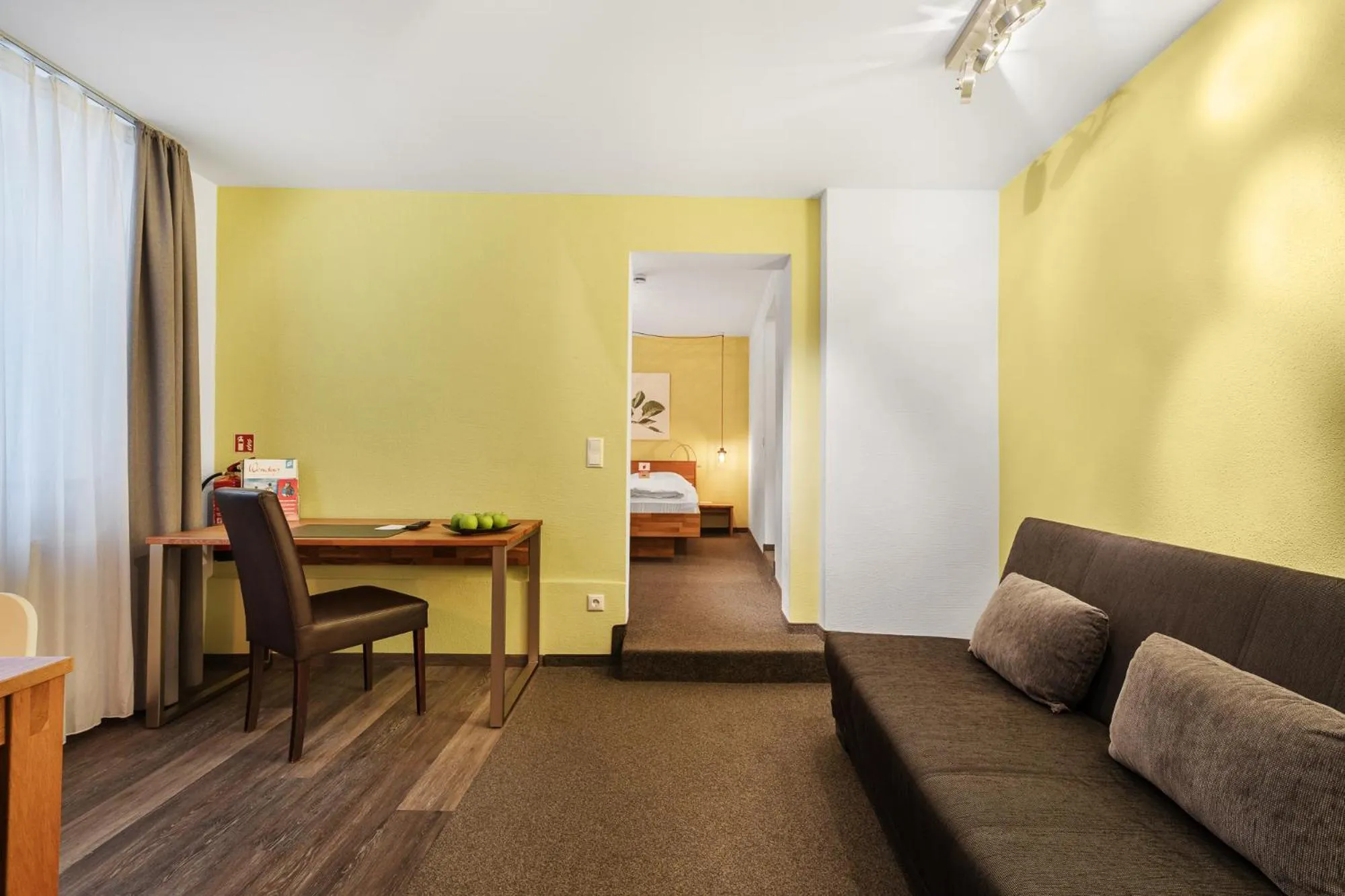 Photo of the whole room, Bed in Schieners Hotel & Apfelhof Apartments