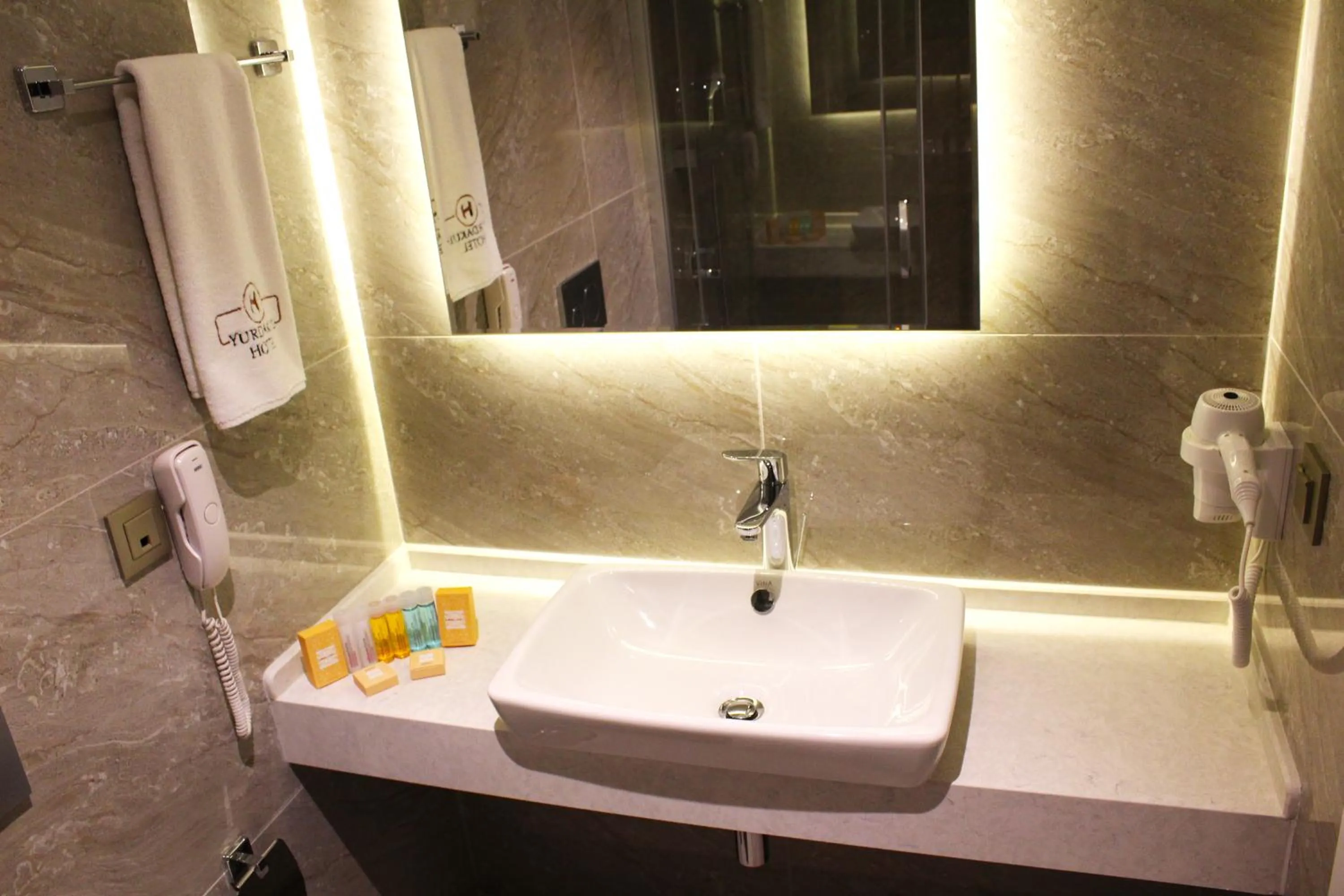 Bathroom in YURDAKUL HOTEL