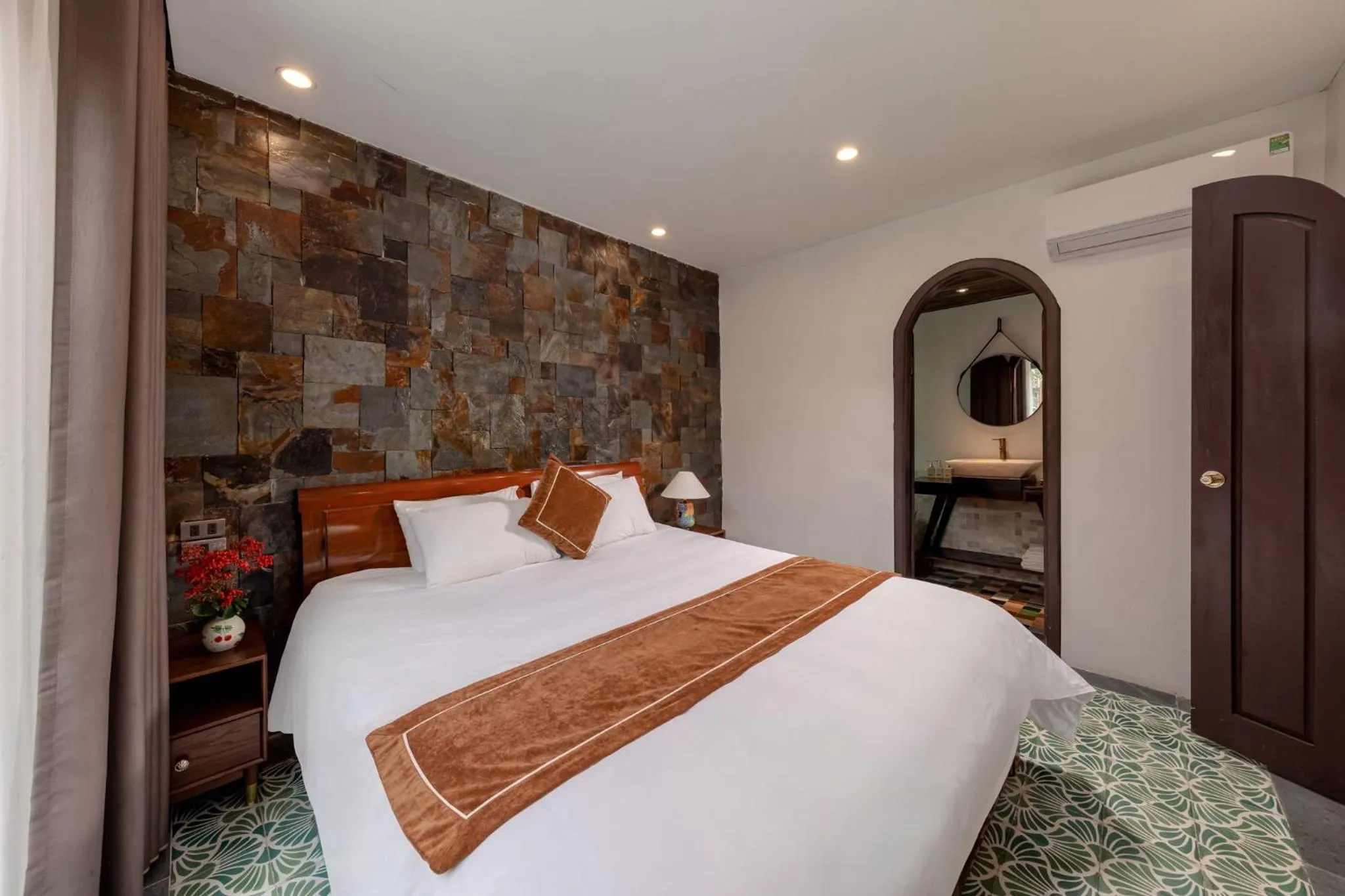 Bed in Nature Garden Ecolodge Ninh Bình
