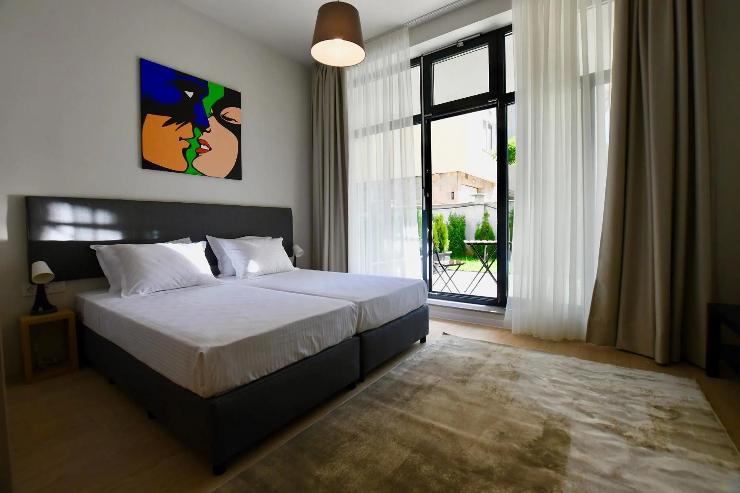 Bed in Connect Living Apartments