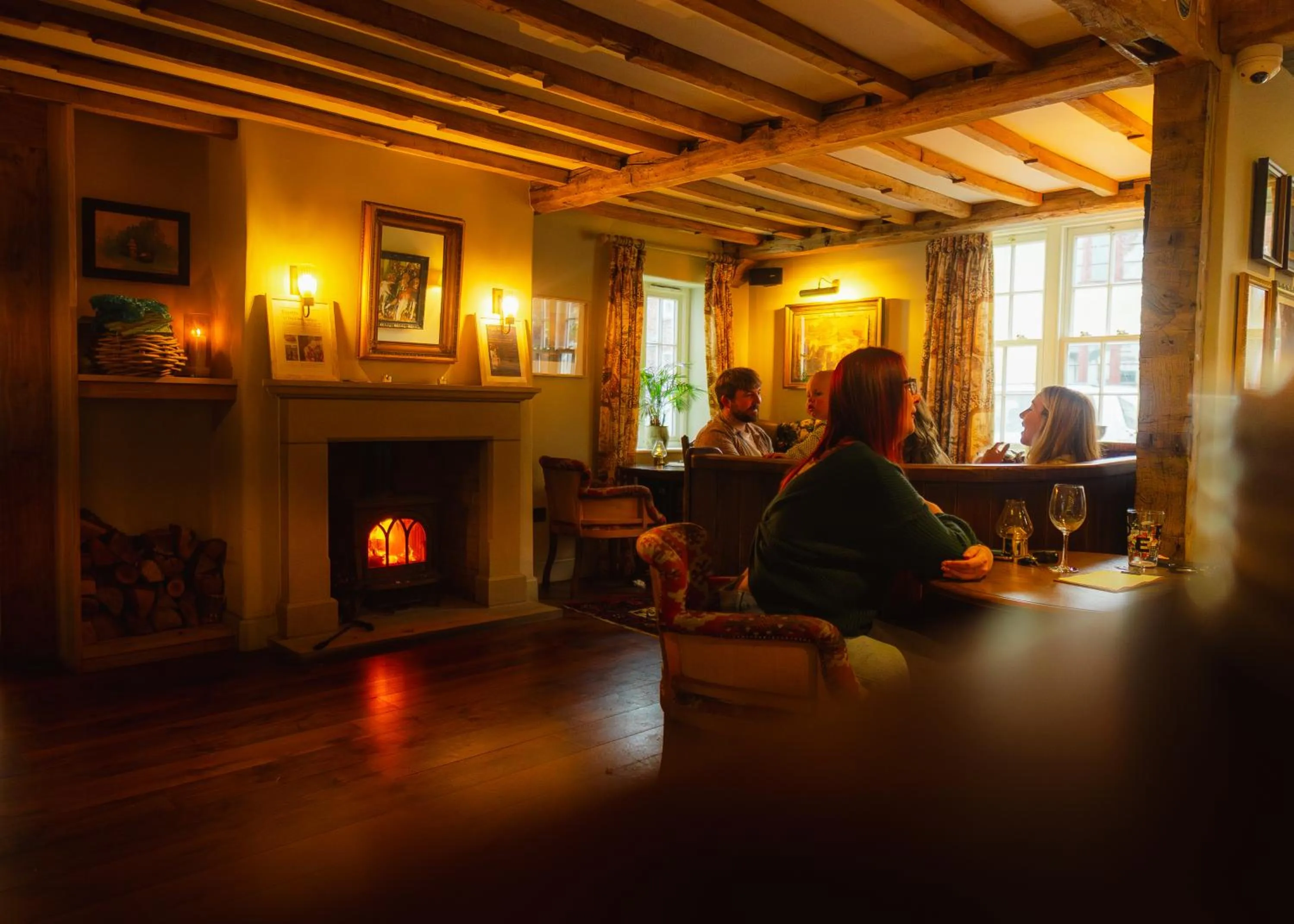 Lounge or bar in The Lion at Malpas