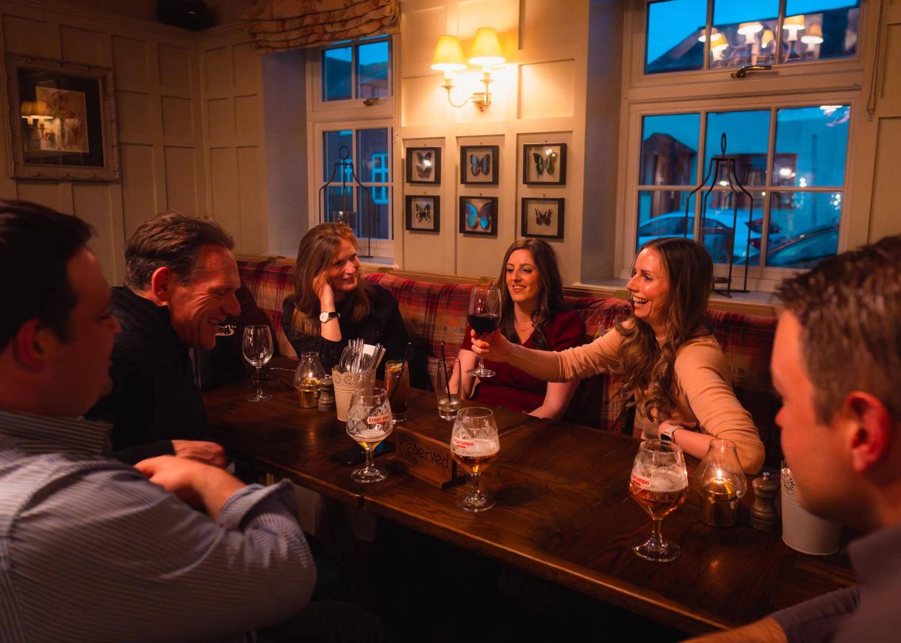 Lounge or bar in The Lion at Malpas