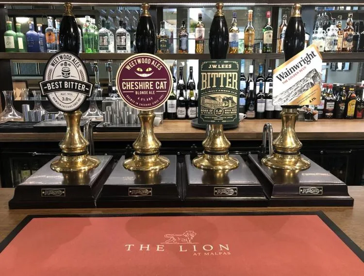 Lounge or bar in The Lion at Malpas