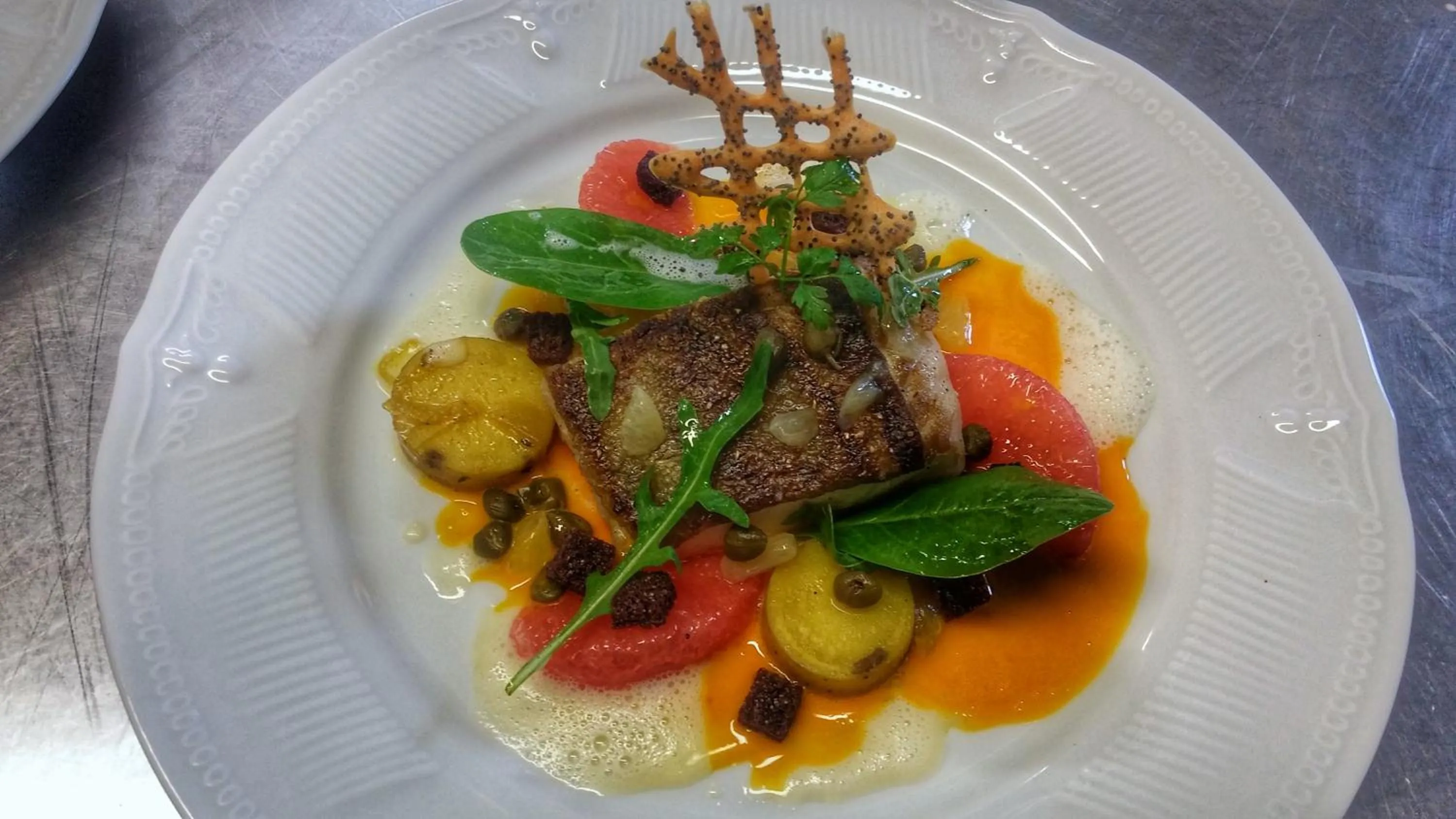 Lunch in Hôtel - Restaurant des Voyageurs