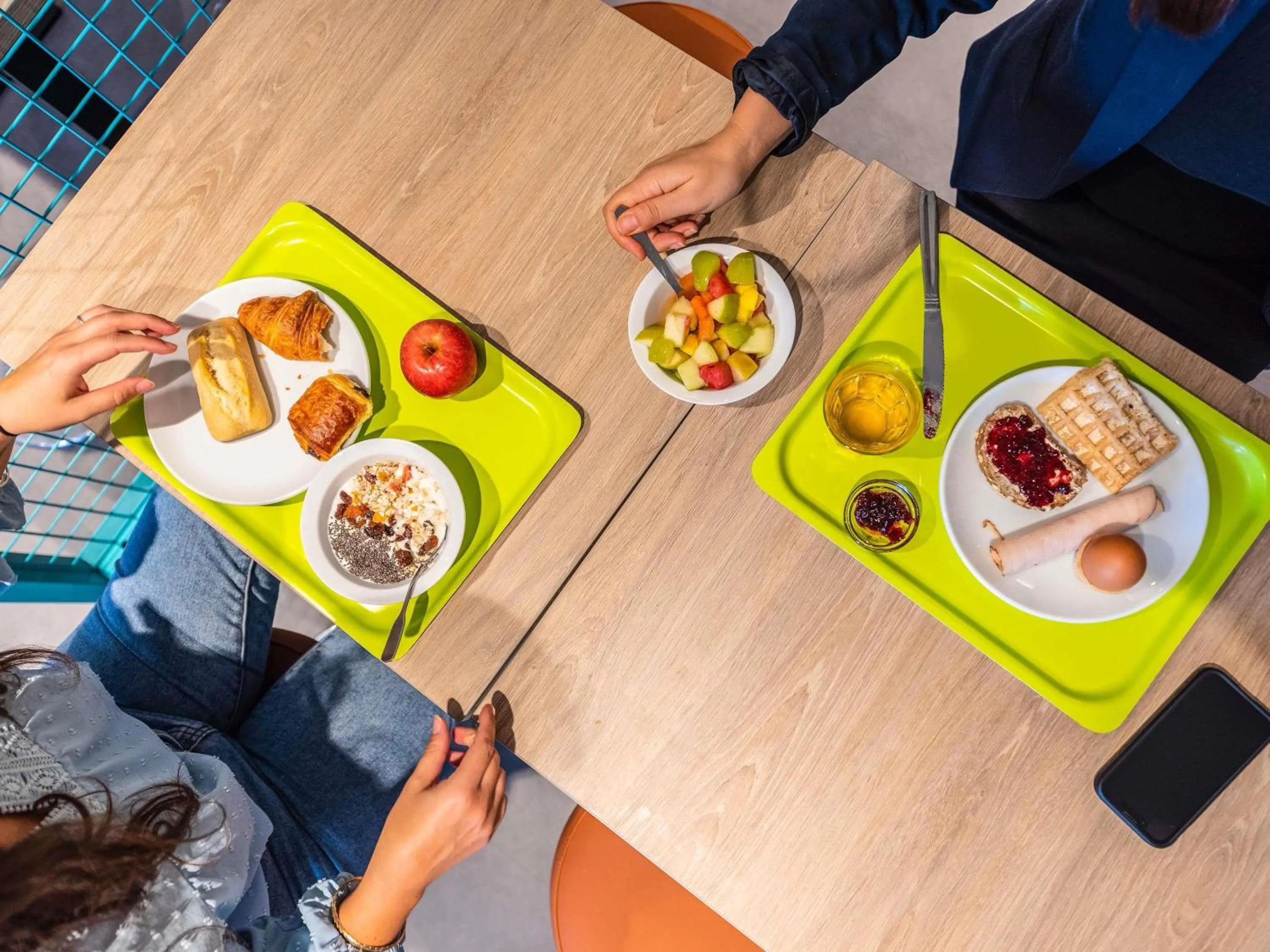 Breakfast in Ibis Budget Villefranche