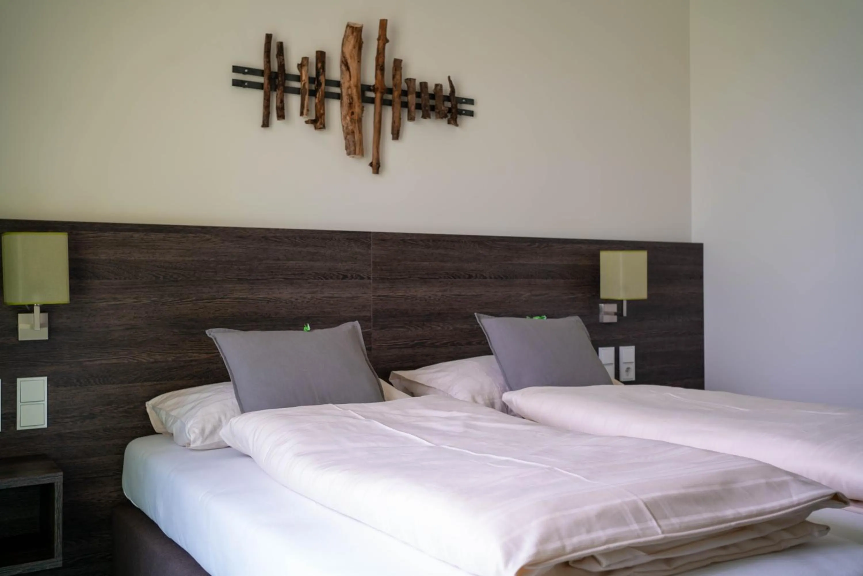 Bedroom, Bed in eee Hotel Gunskirchen