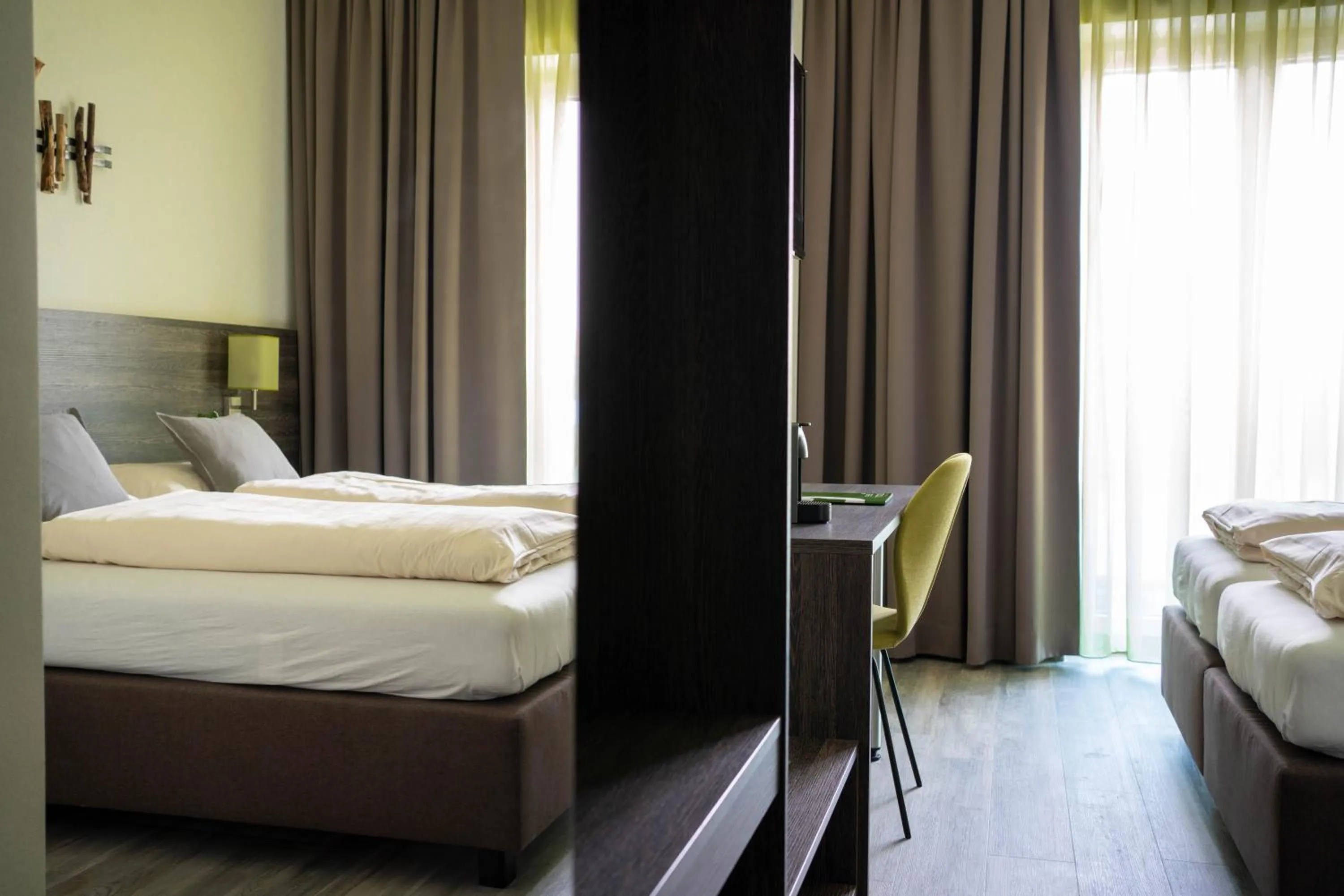 Bed in eee Hotel Gunskirchen