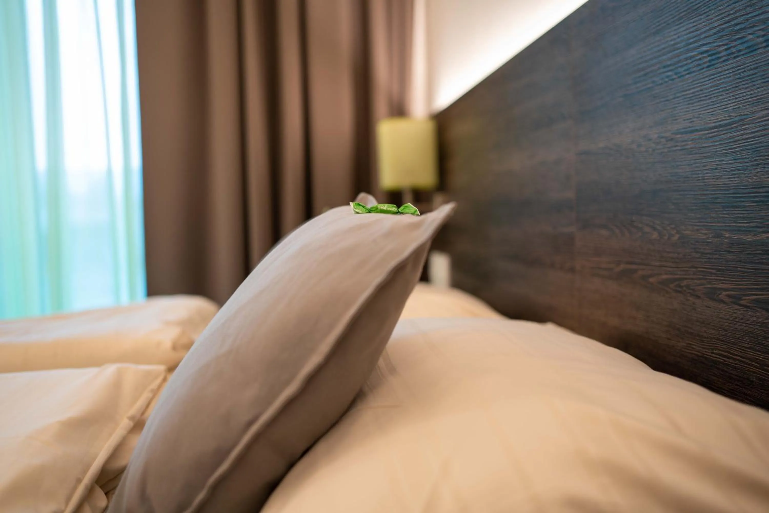 Bed in eee Hotel Gunskirchen