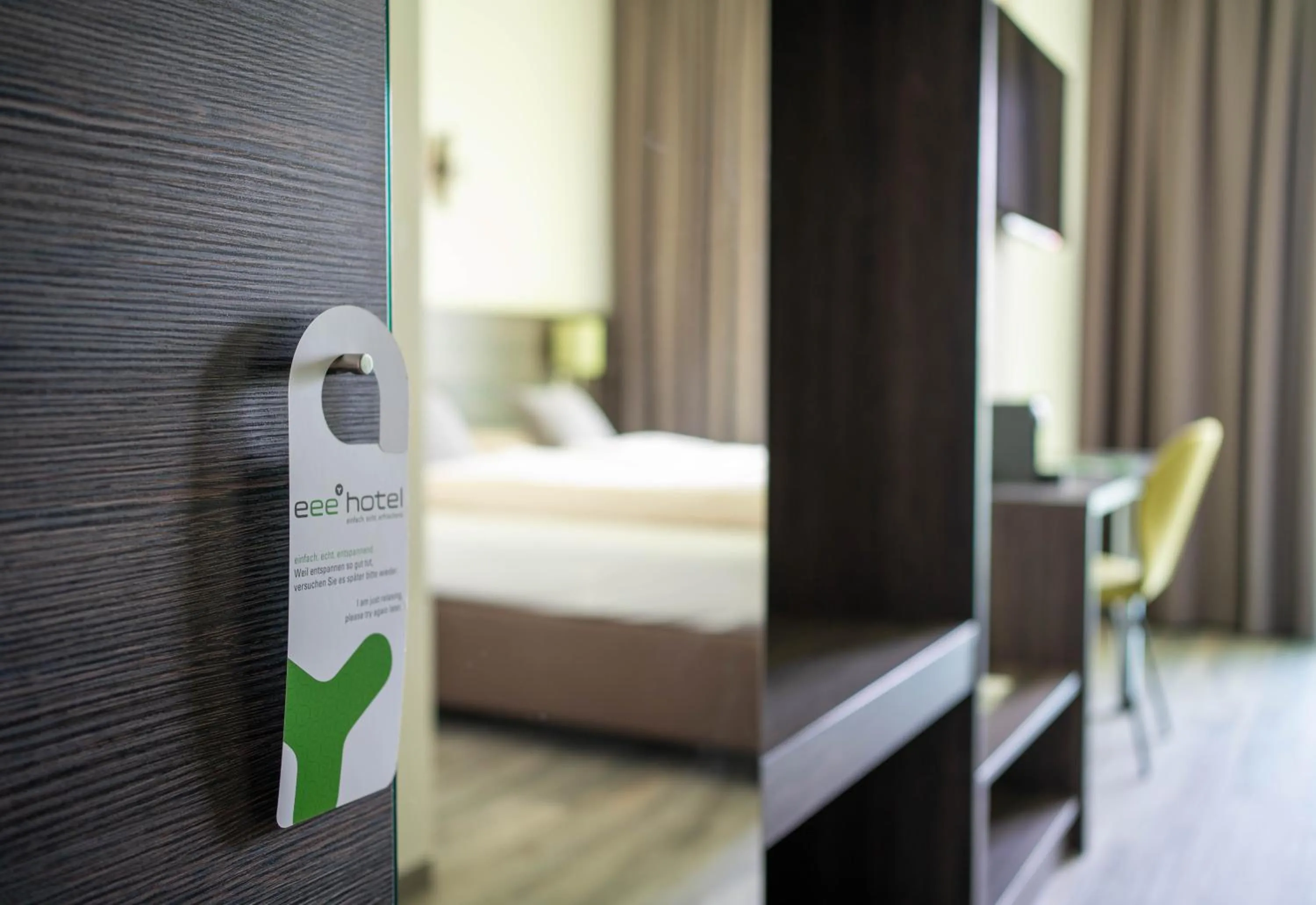 Bedroom, Bed in eee Hotel Gunskirchen