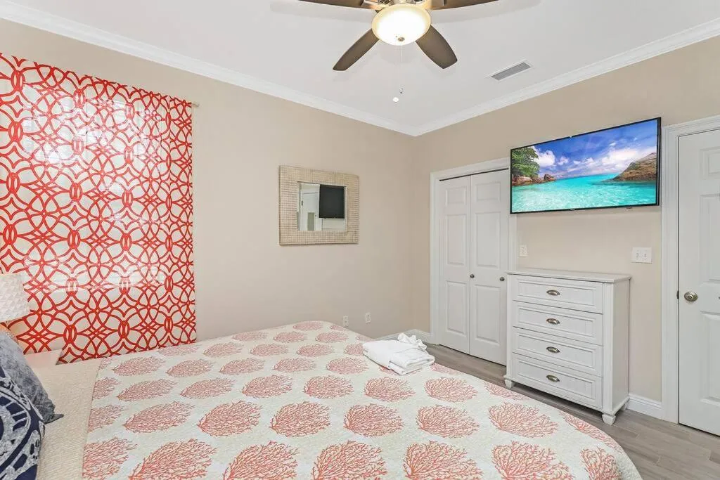 Bed in Village Retreat