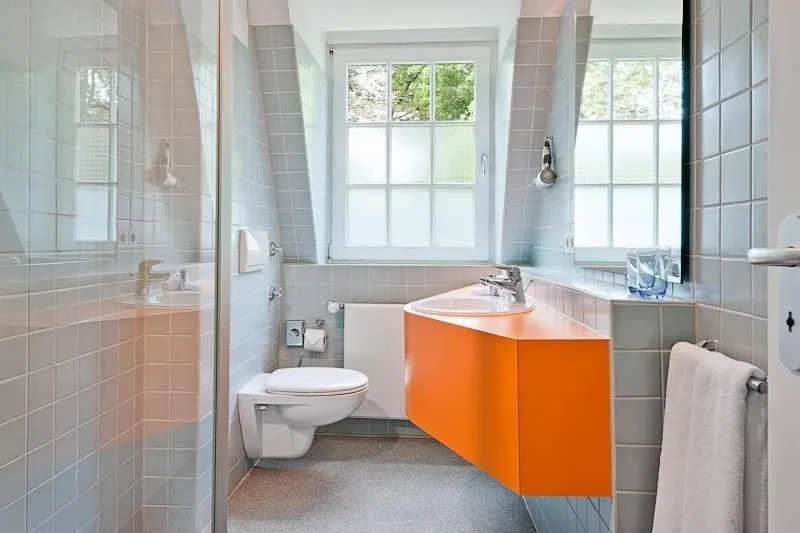 Bathroom in Das Gästehaus der Elb Lounge "Self Check In"