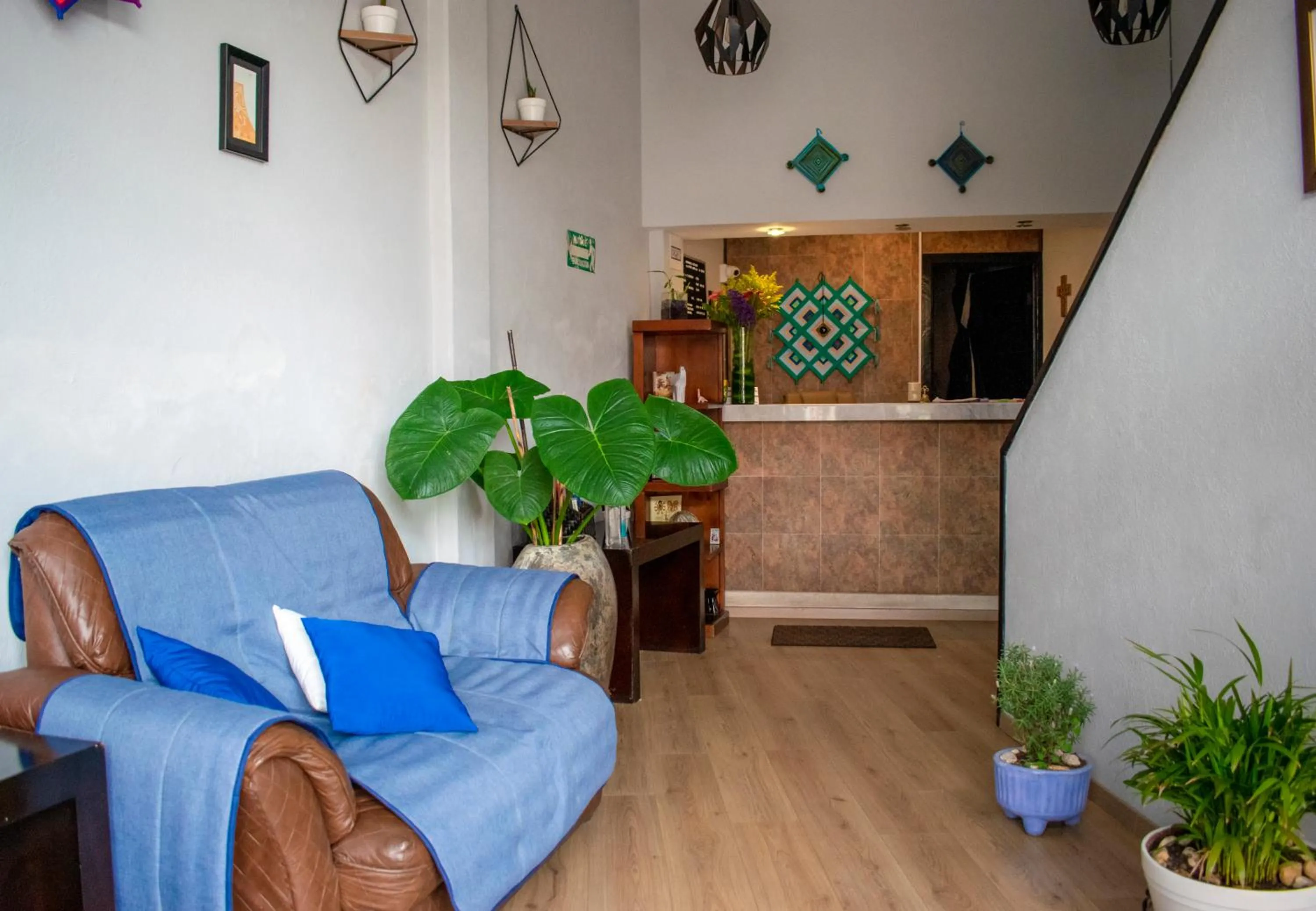 Lobby or reception in Hotel Alika