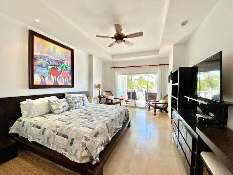 Property building, Bed in Perfect Beach Condo Cap Cana Marina, Punta Cana