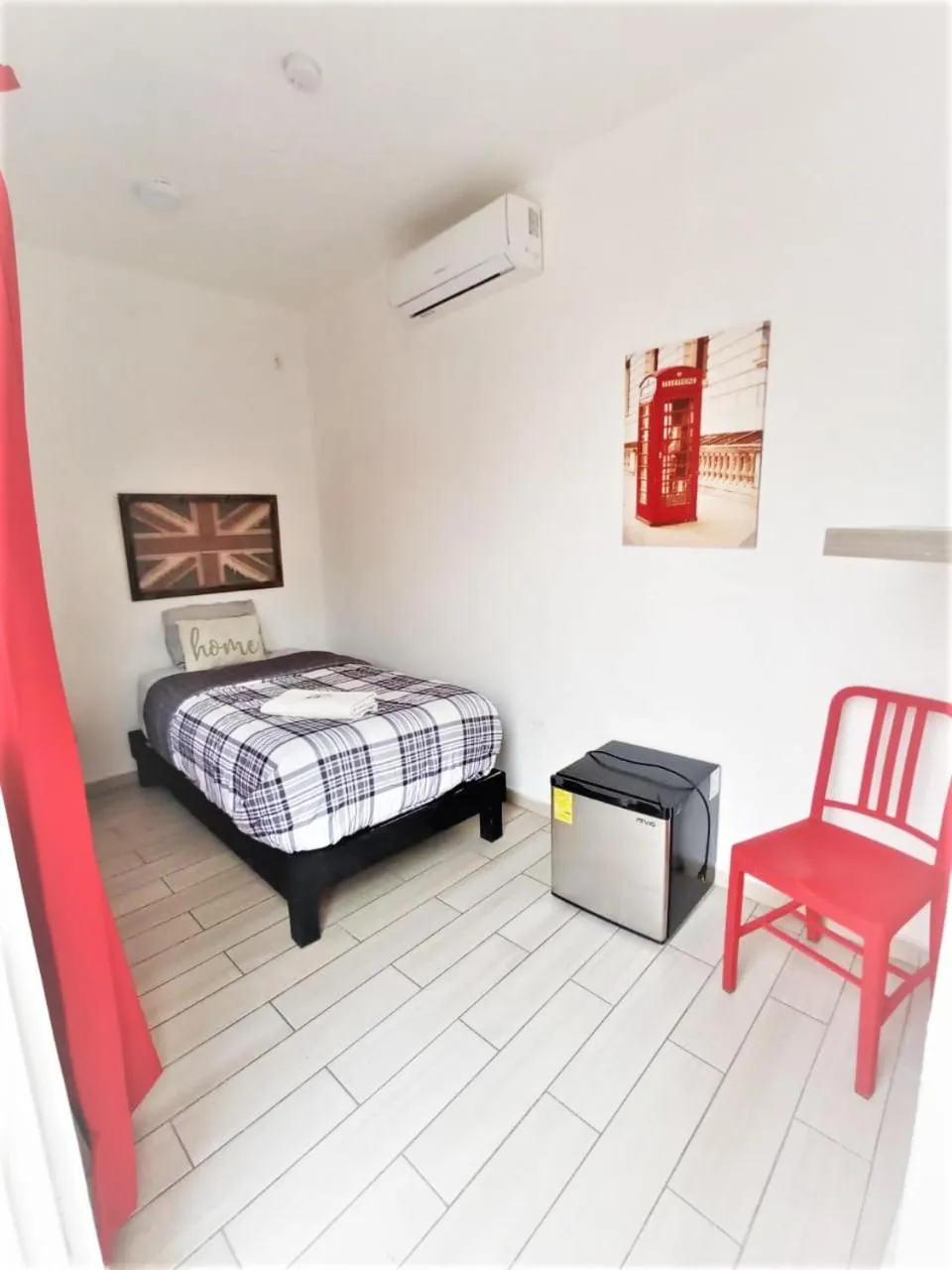 Bed in La Maja Suites