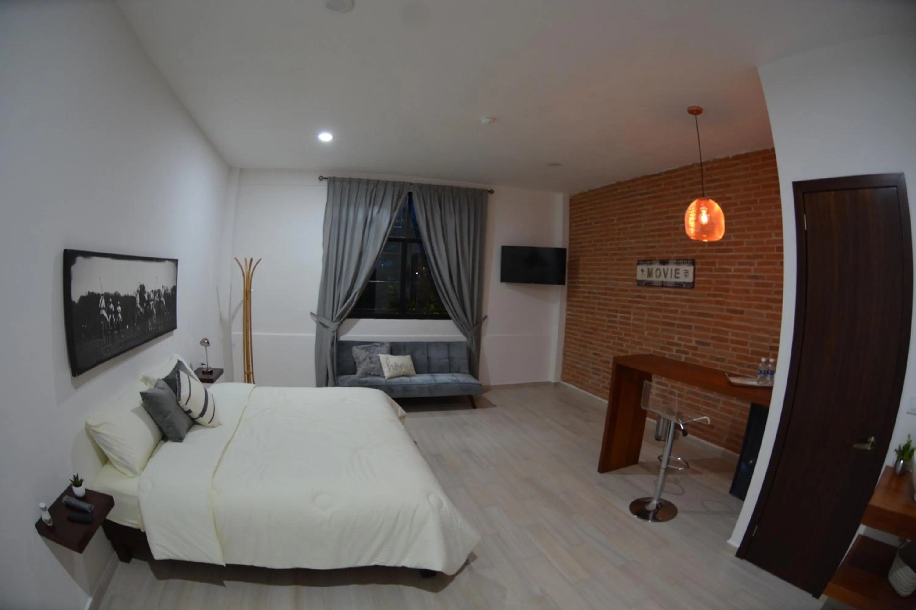 Bed in La Maja Suites