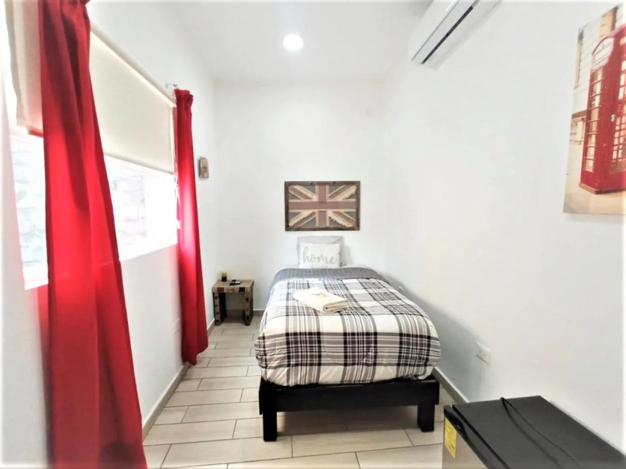 Bed in La Maja Suites