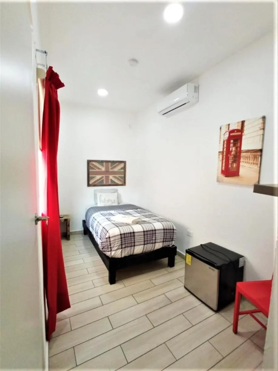 Bed in La Maja Suites