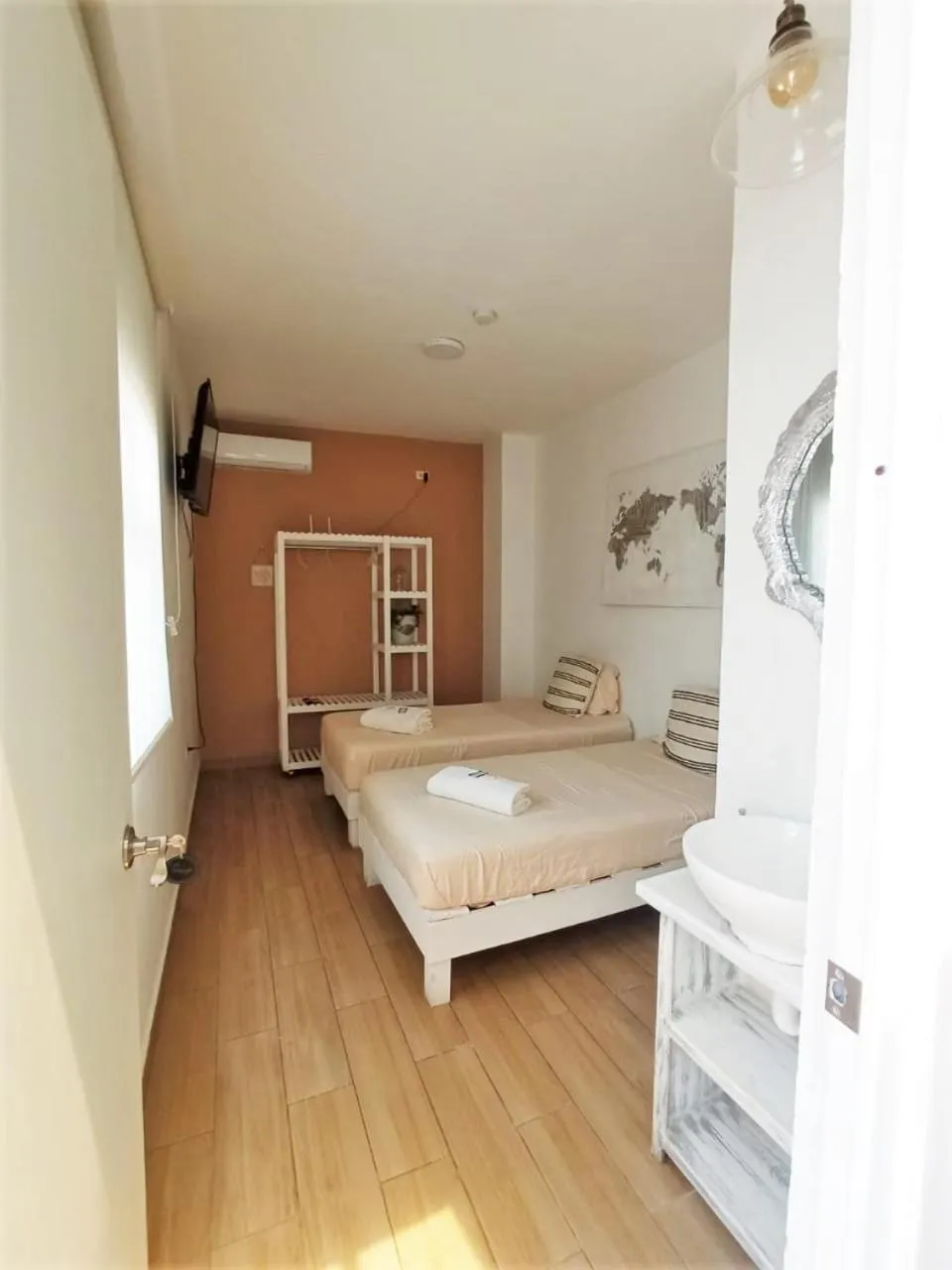 Bed in La Maja Suites