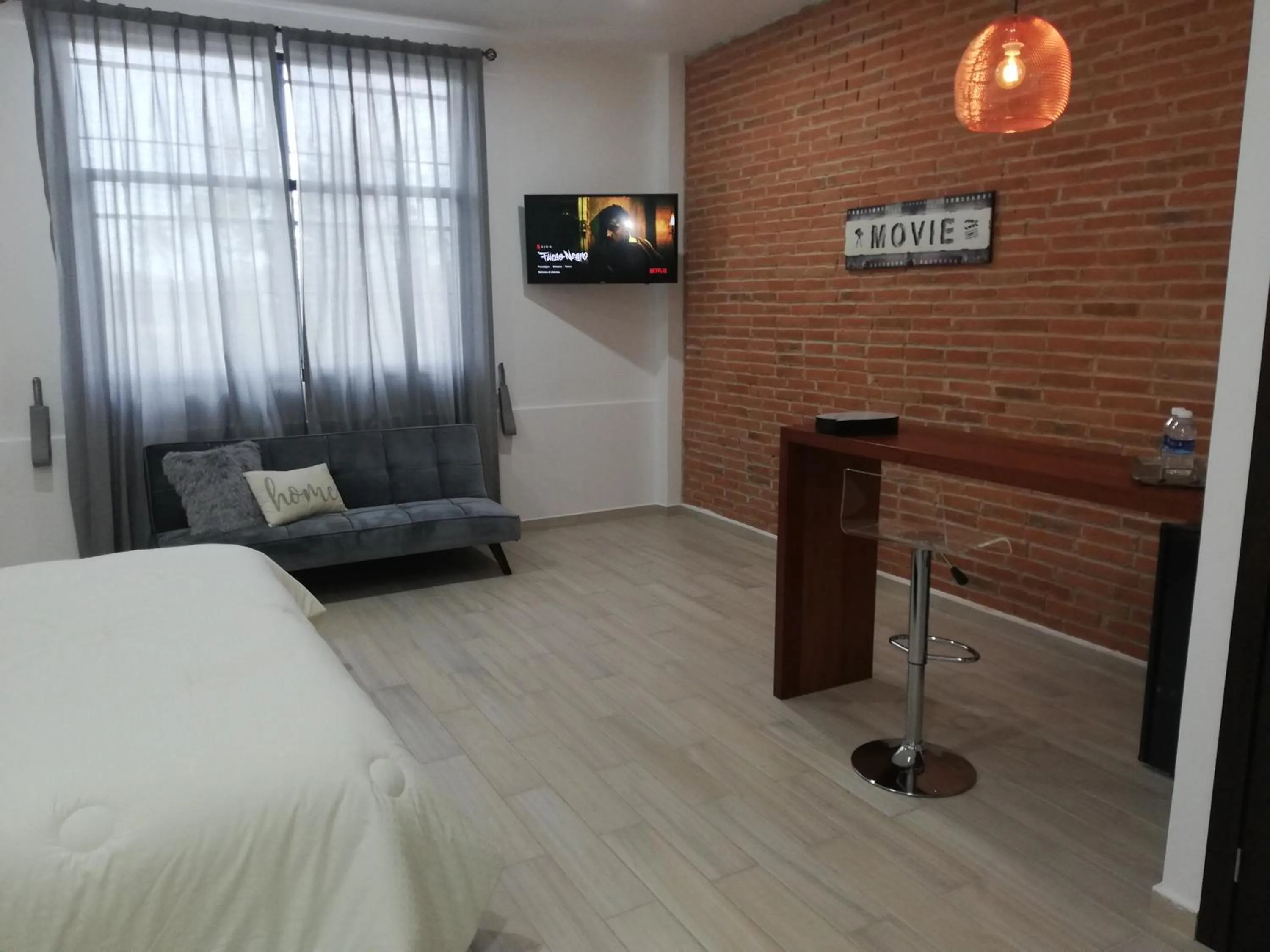 Bed in La Maja Suites