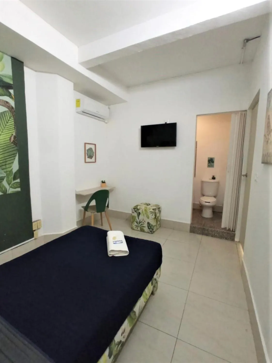 Bed in La Maja Suites