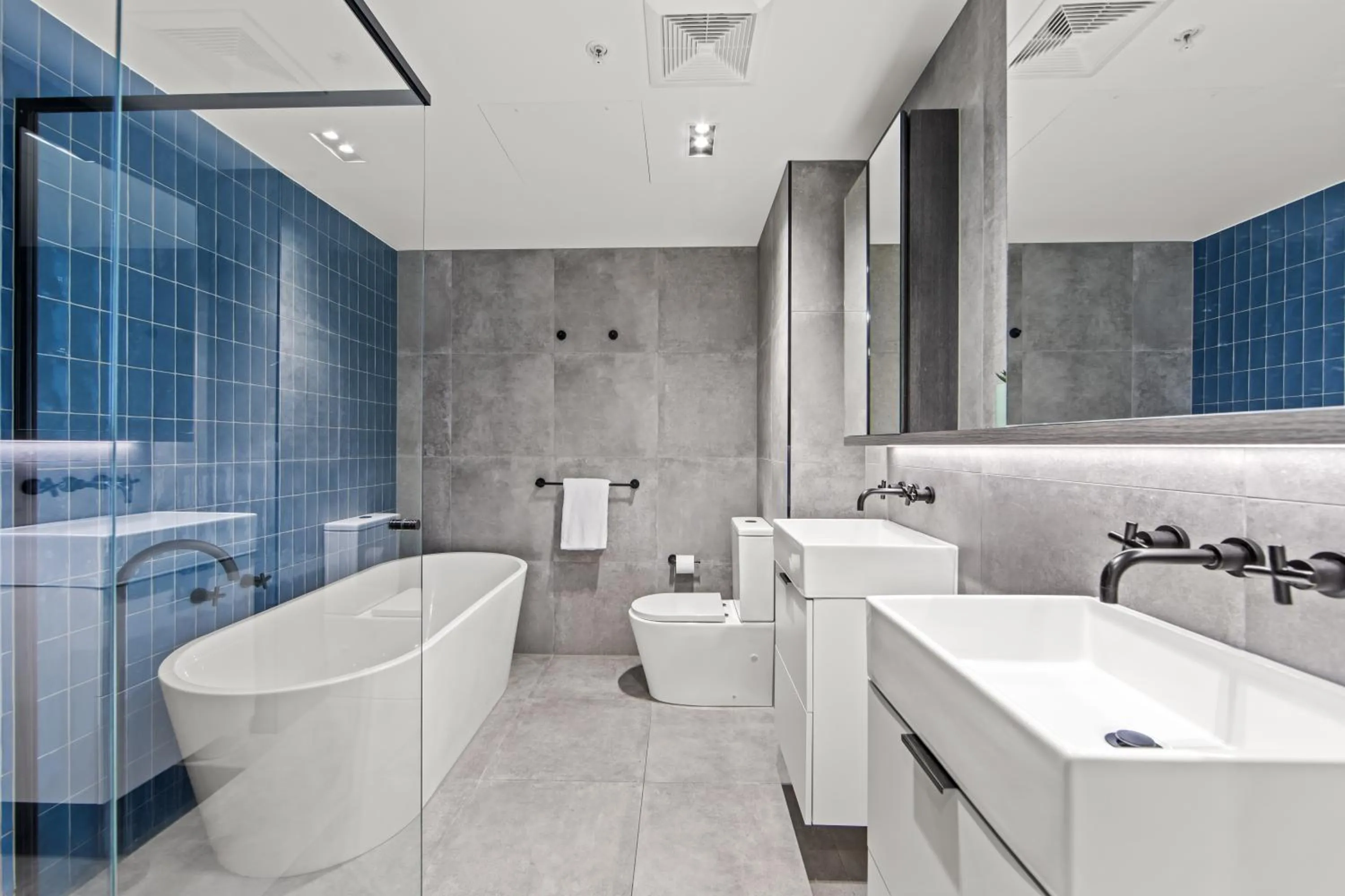 Bathroom in Fortitude Valley Apartments by CLLIX