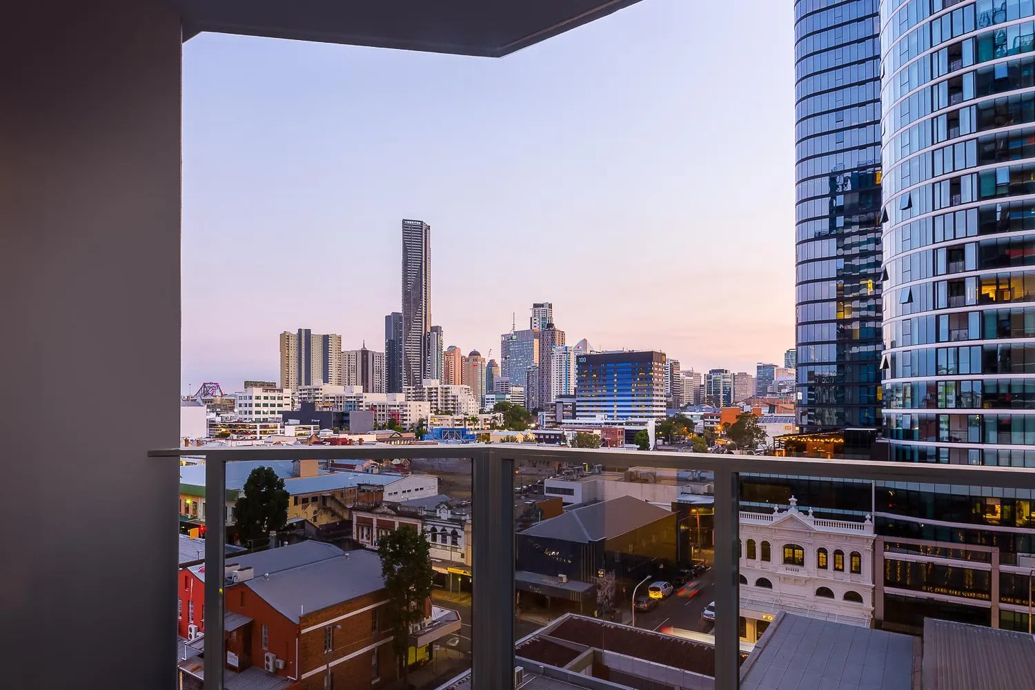 Balcony/Terrace in Fortitude Valley Apartments by CLLIX