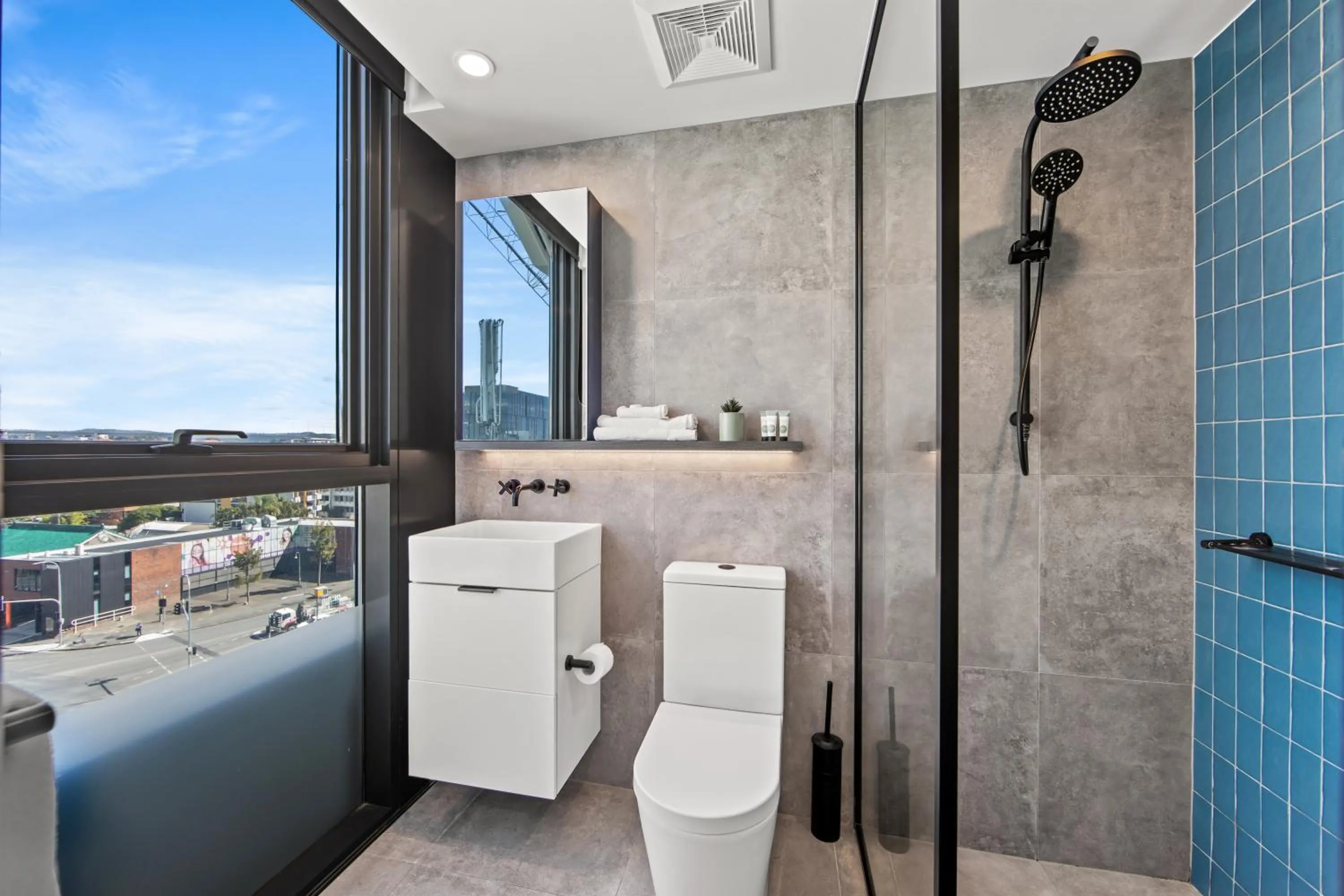 Bathroom in Fortitude Valley Apartments by CLLIX