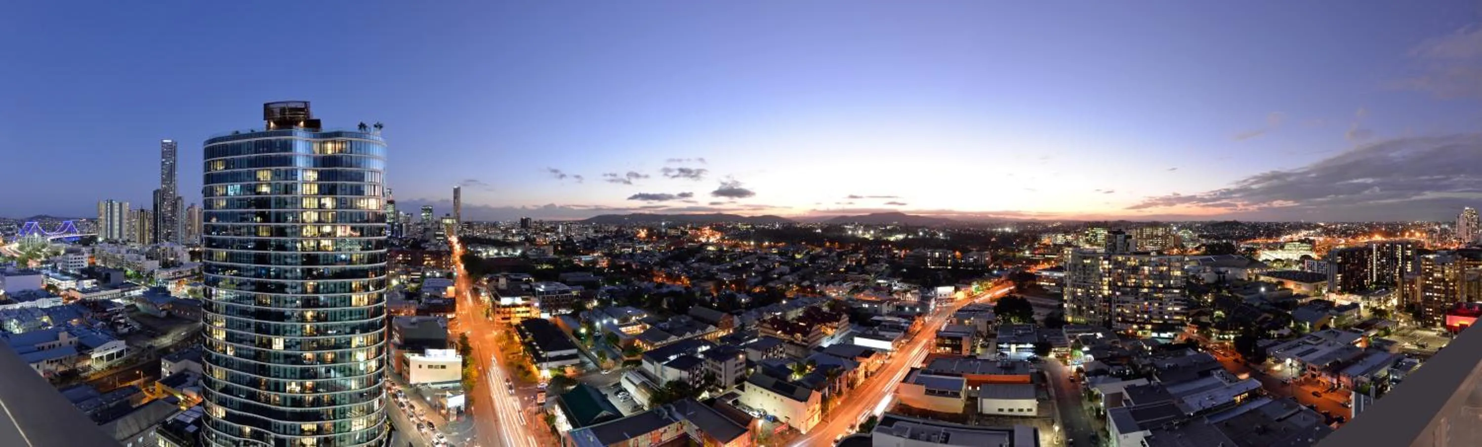 City view in Fortitude Valley Apartments by CLLIX