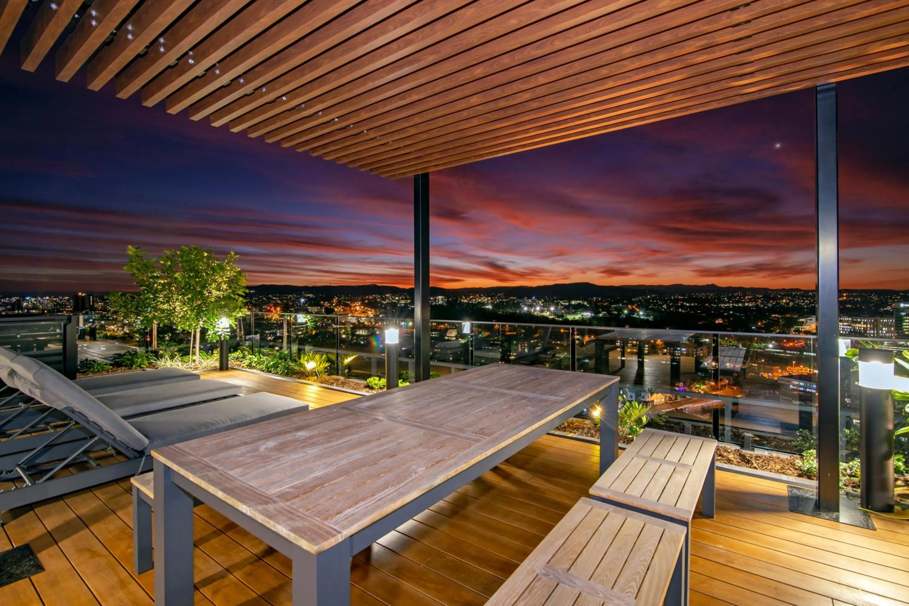 Balcony/Terrace in Fortitude Valley Apartments by CLLIX