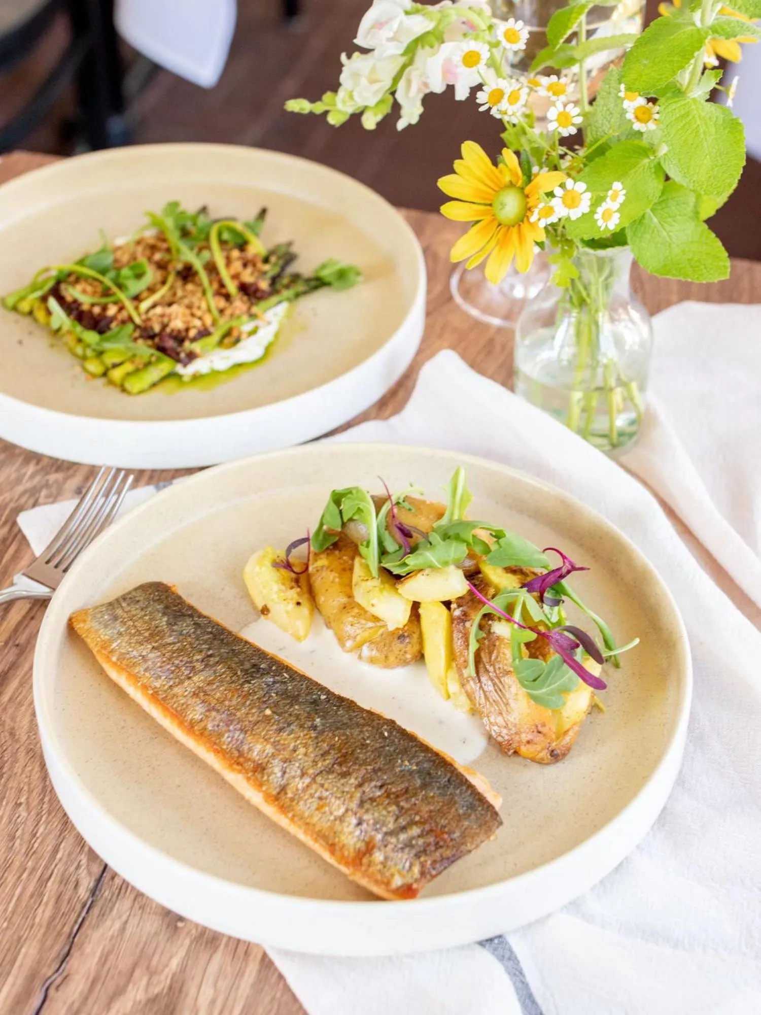 Food in The Monte Vista Hotel