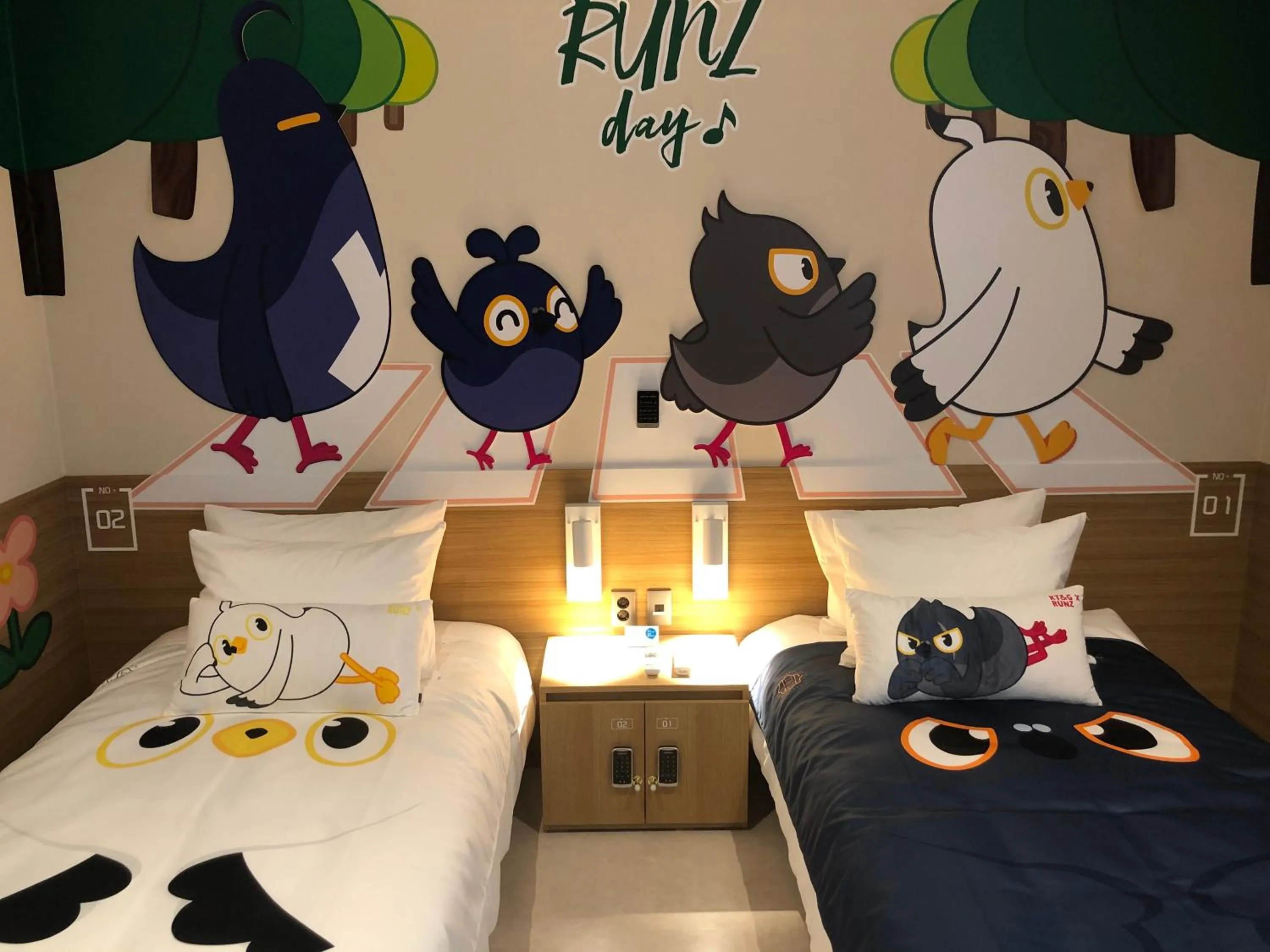 Bed in Sangsang Stay Busan