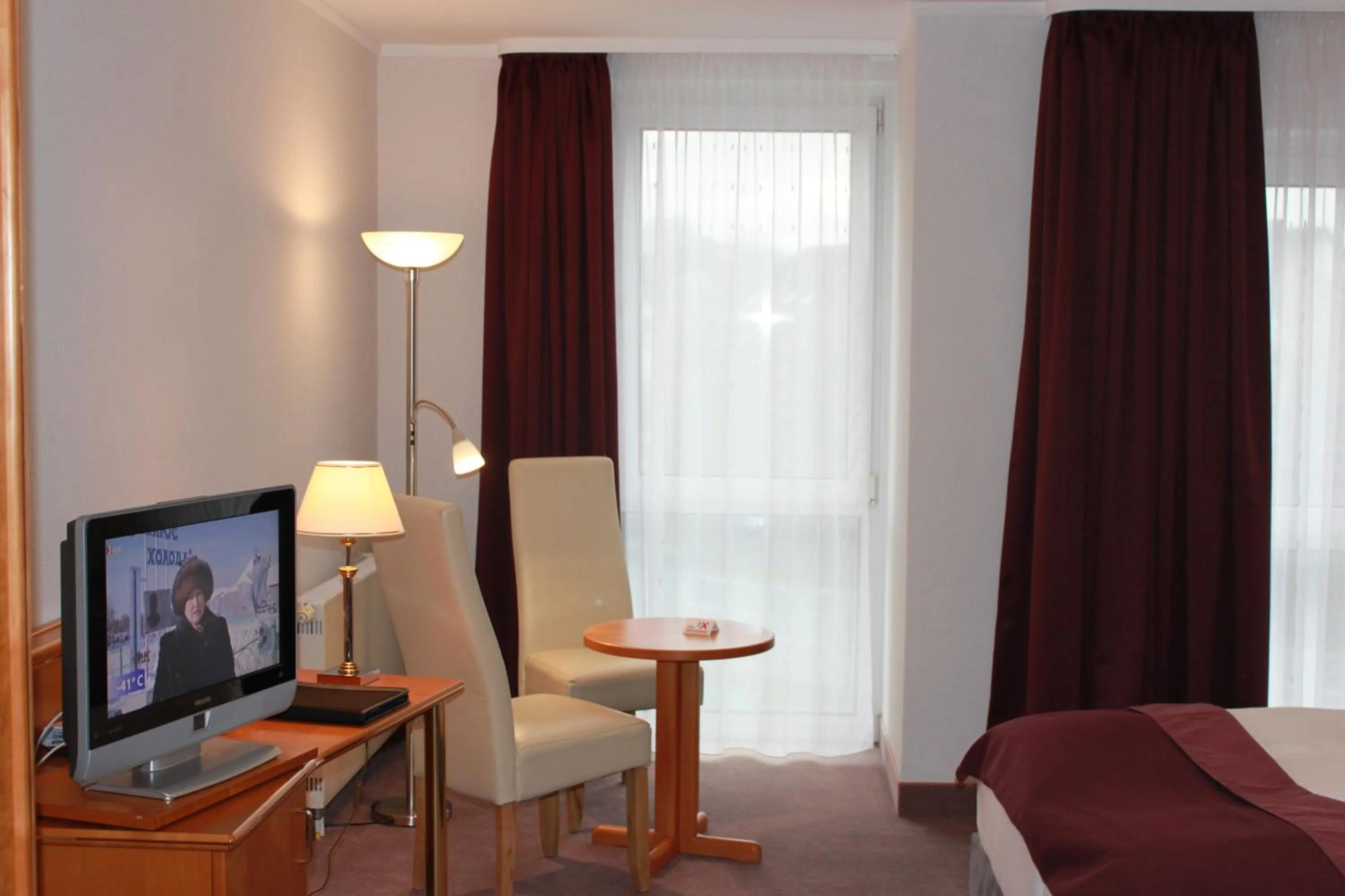 Photo of the whole room, Bed in Grunau Hotel