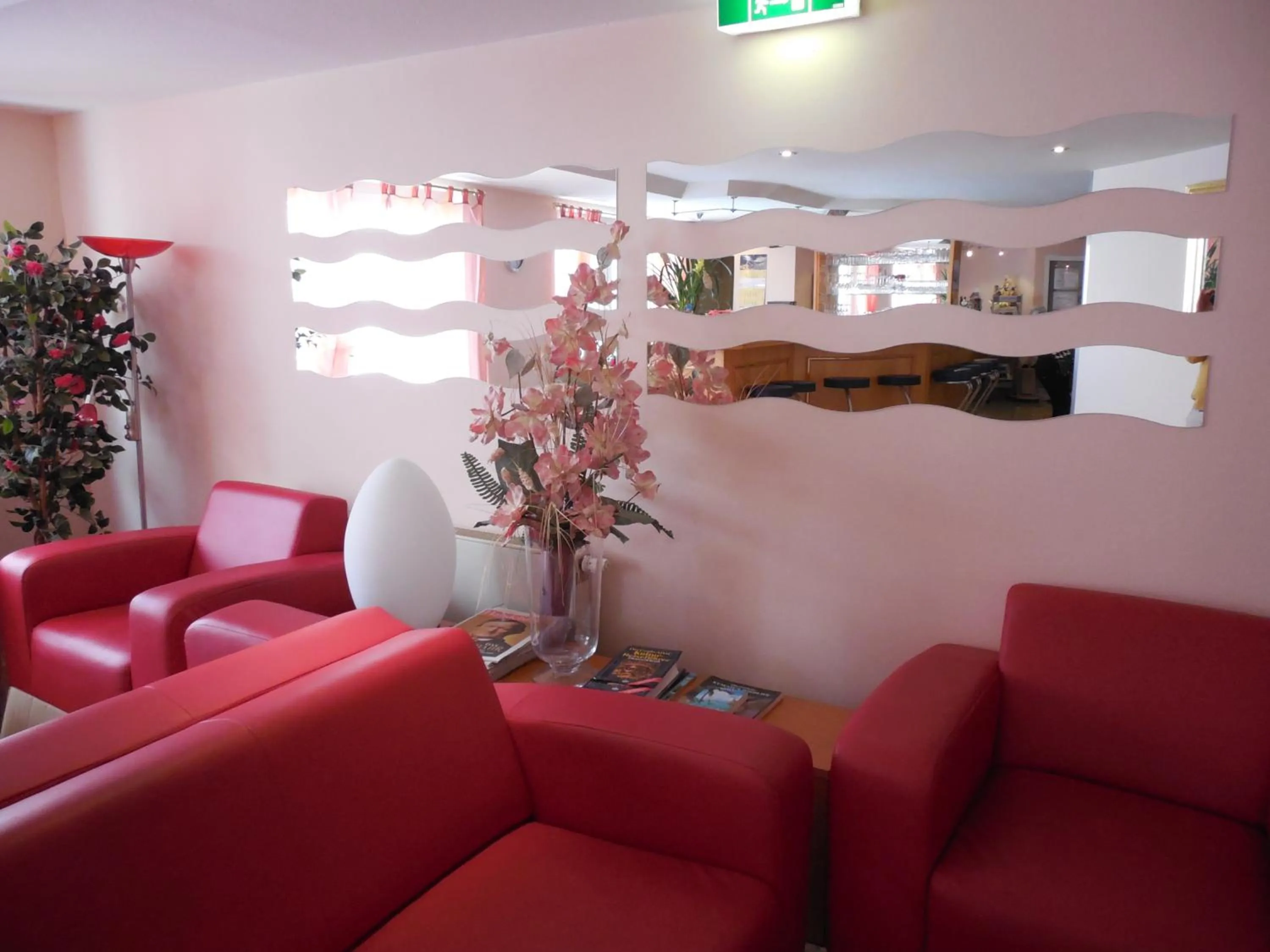 Lobby or reception in Grunau Hotel