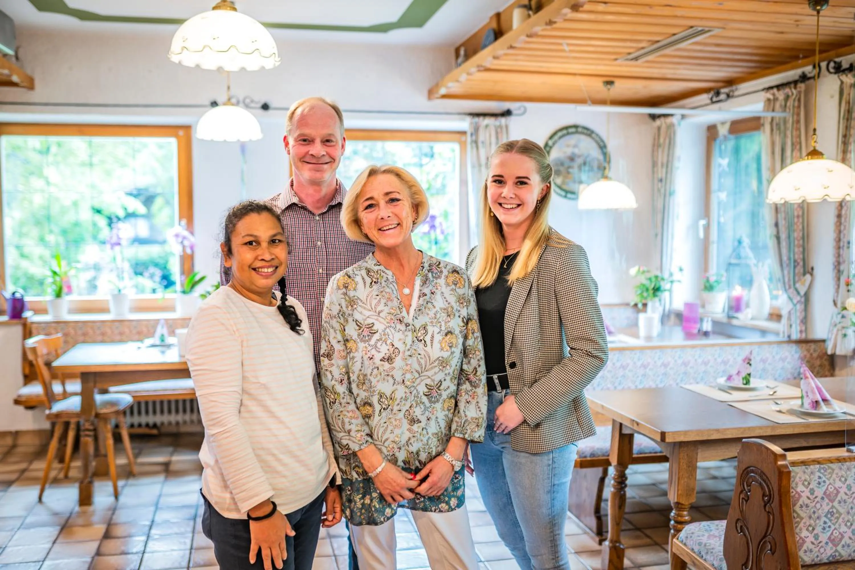 People in Hotel-Pension-Ostler