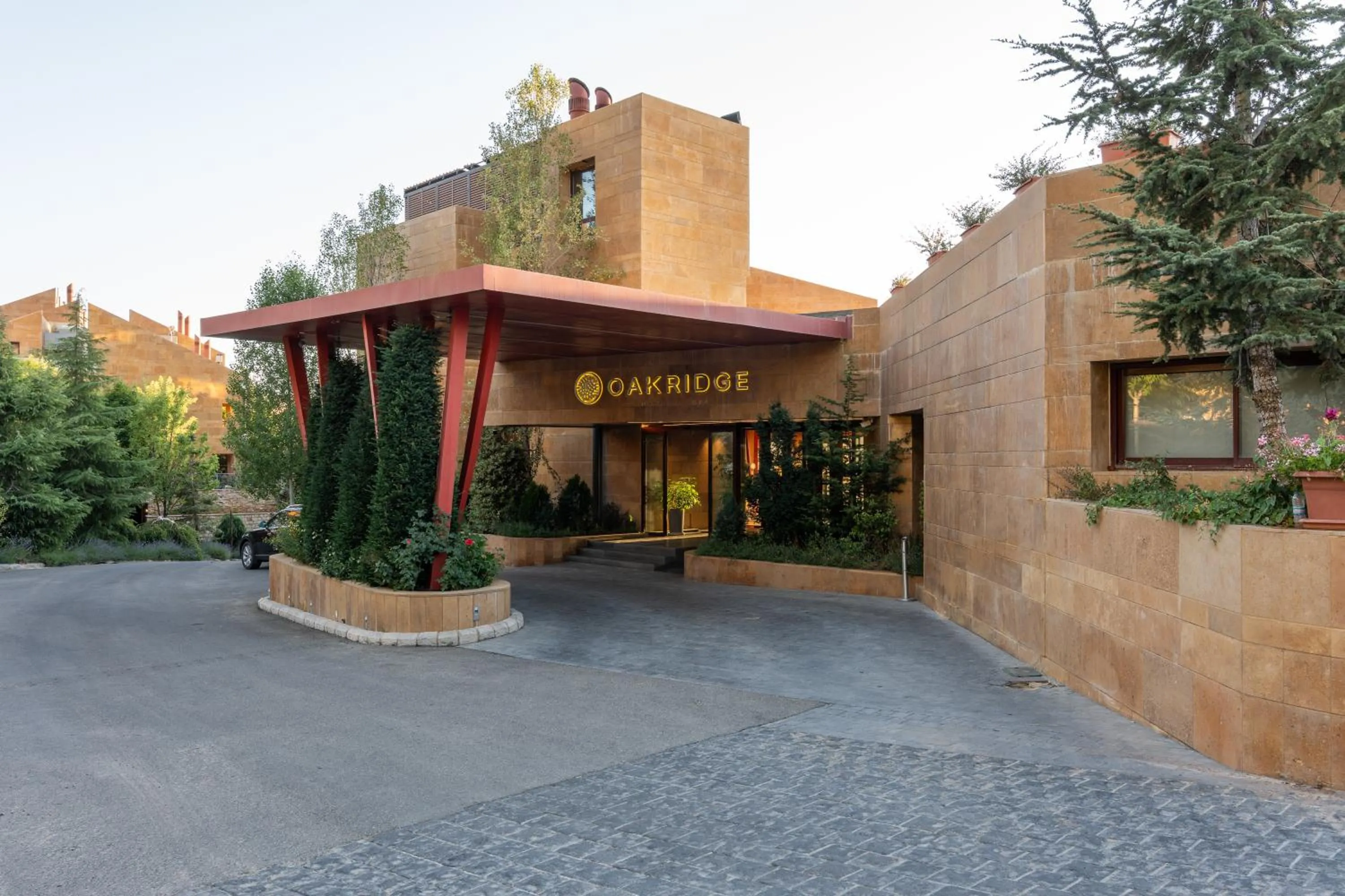 Property building in Oakridge Hotel & Spa