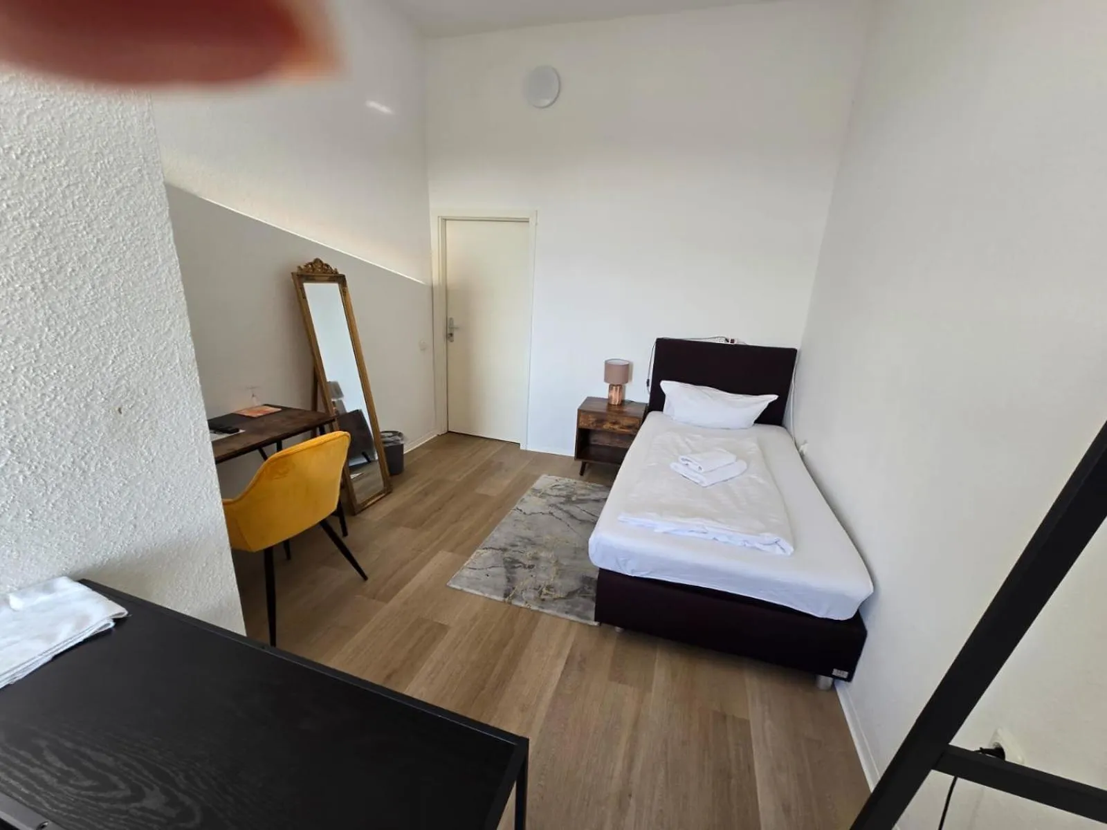 Bed in Hotel Kronprinz