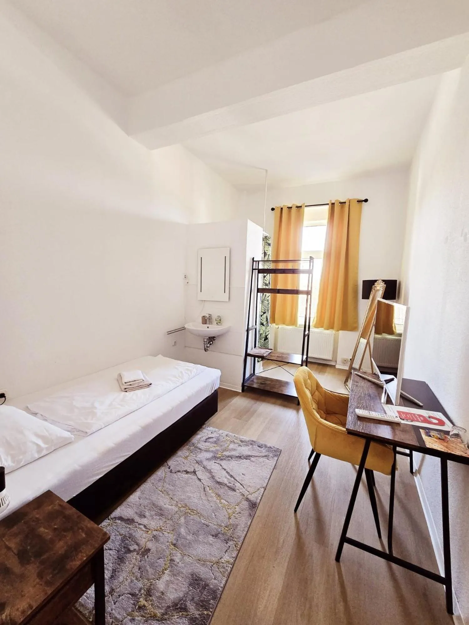 Bed in Hotel Kronprinz