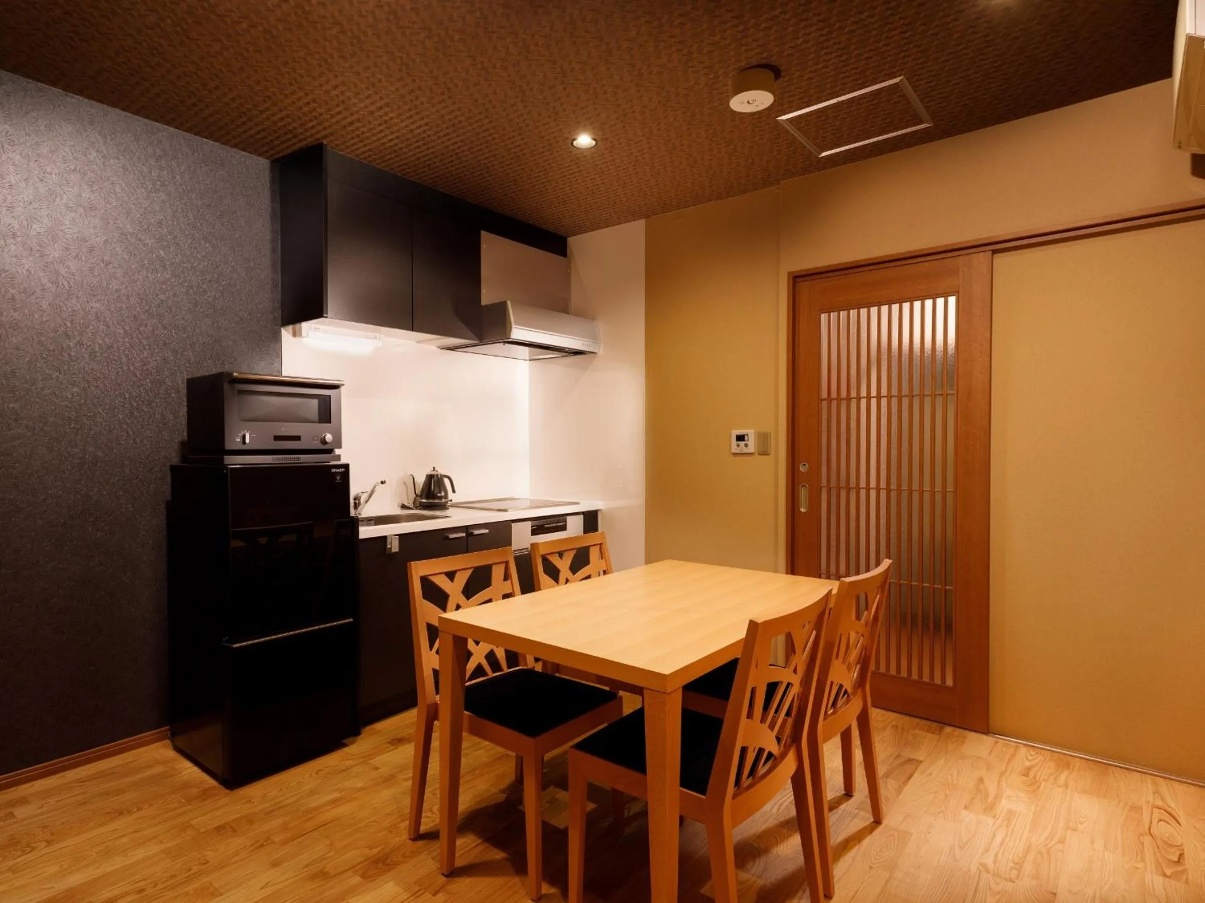Kitchen or kitchenette in Connect inn Gion-Bishamoncho