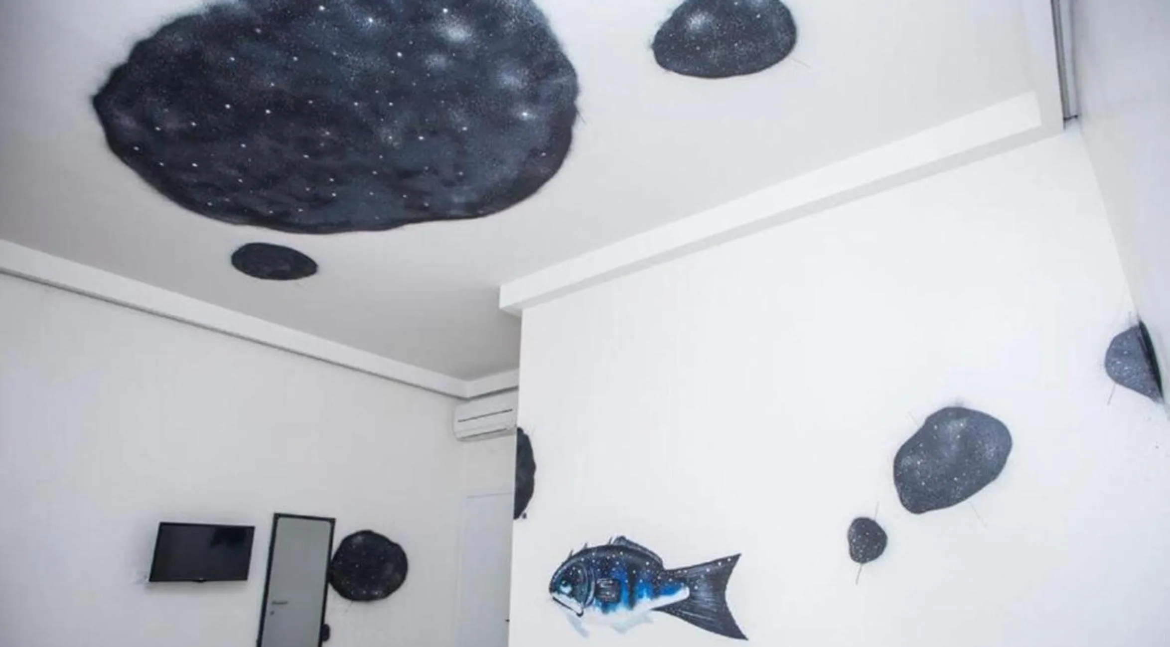 Bedroom in Street Art Inn Florence