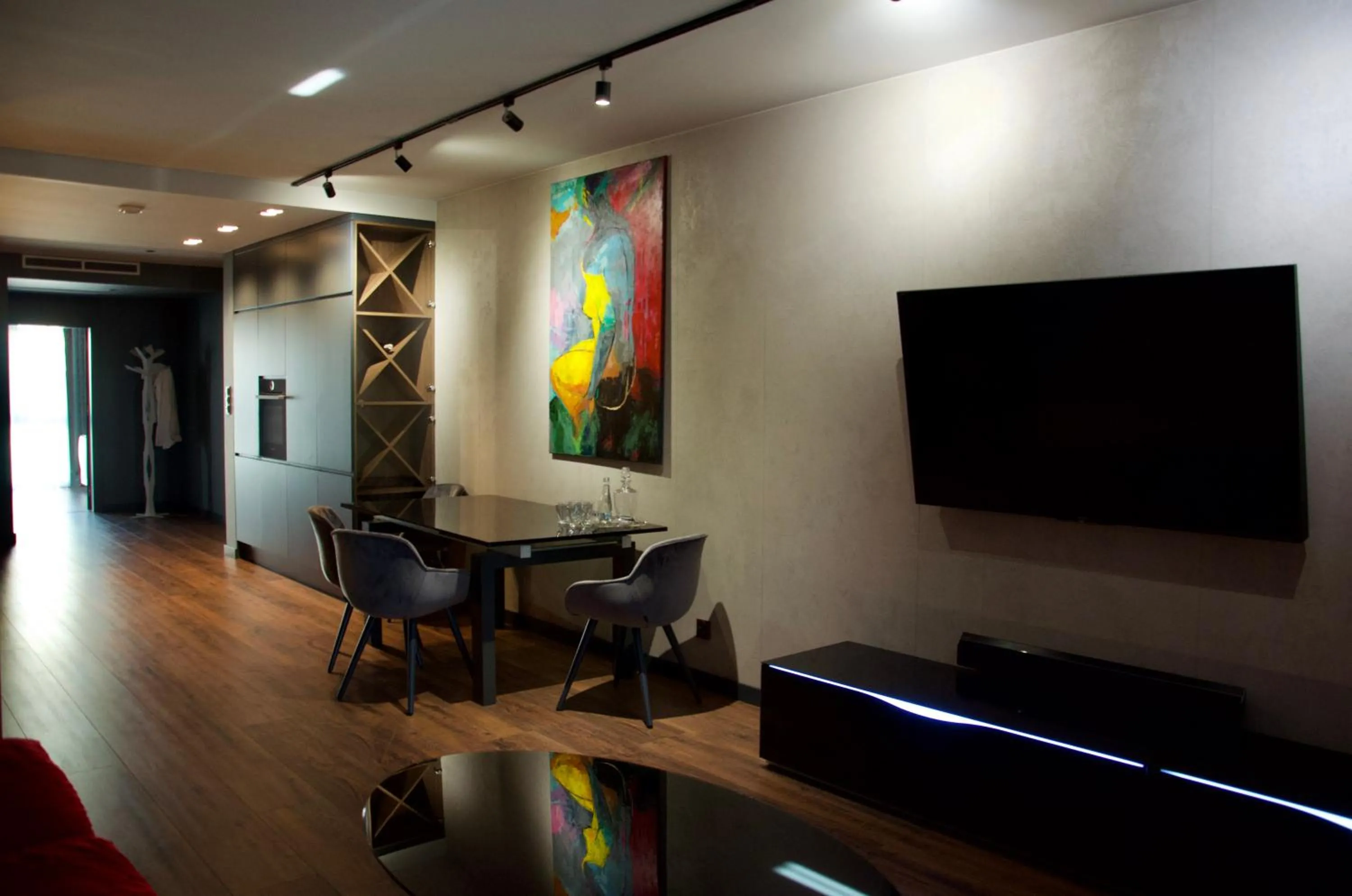 Living room in Aparts Hotel Radom