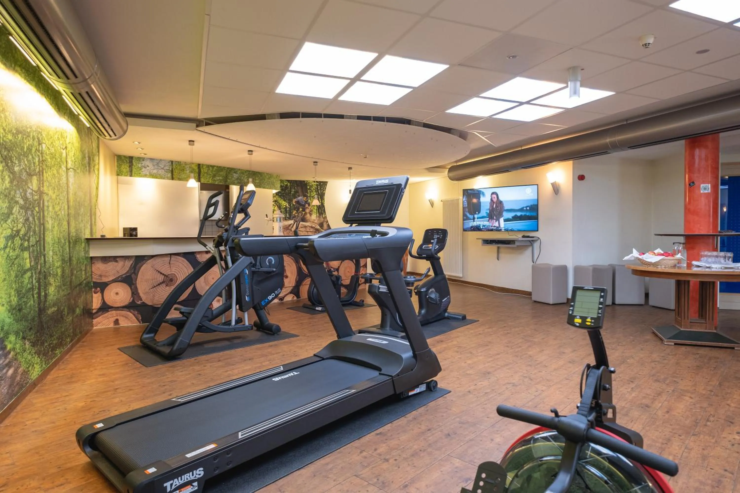 Fitness centre/facilities in Hotel Am Froschbächel