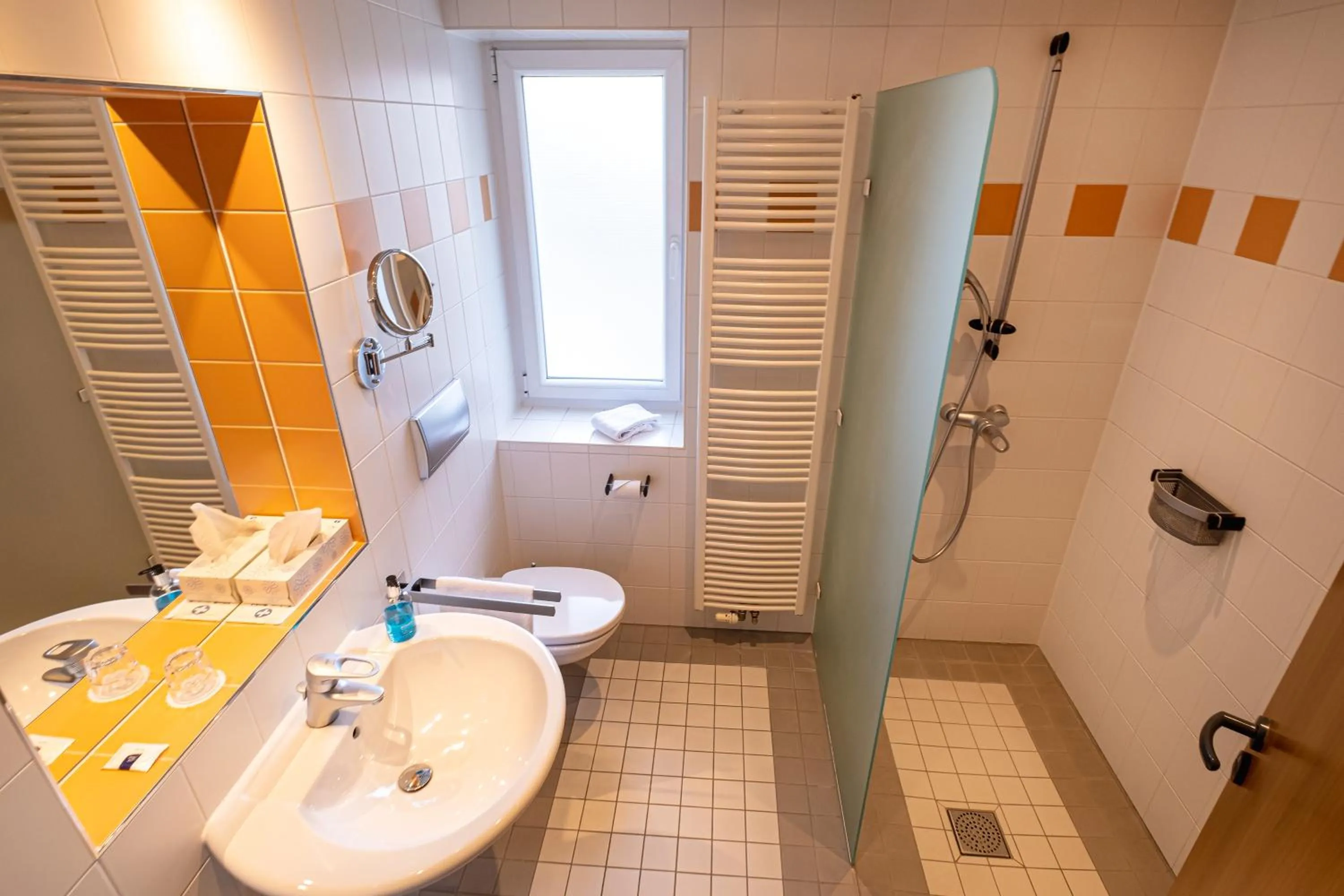 Bathroom in Hotel Am Froschbächel