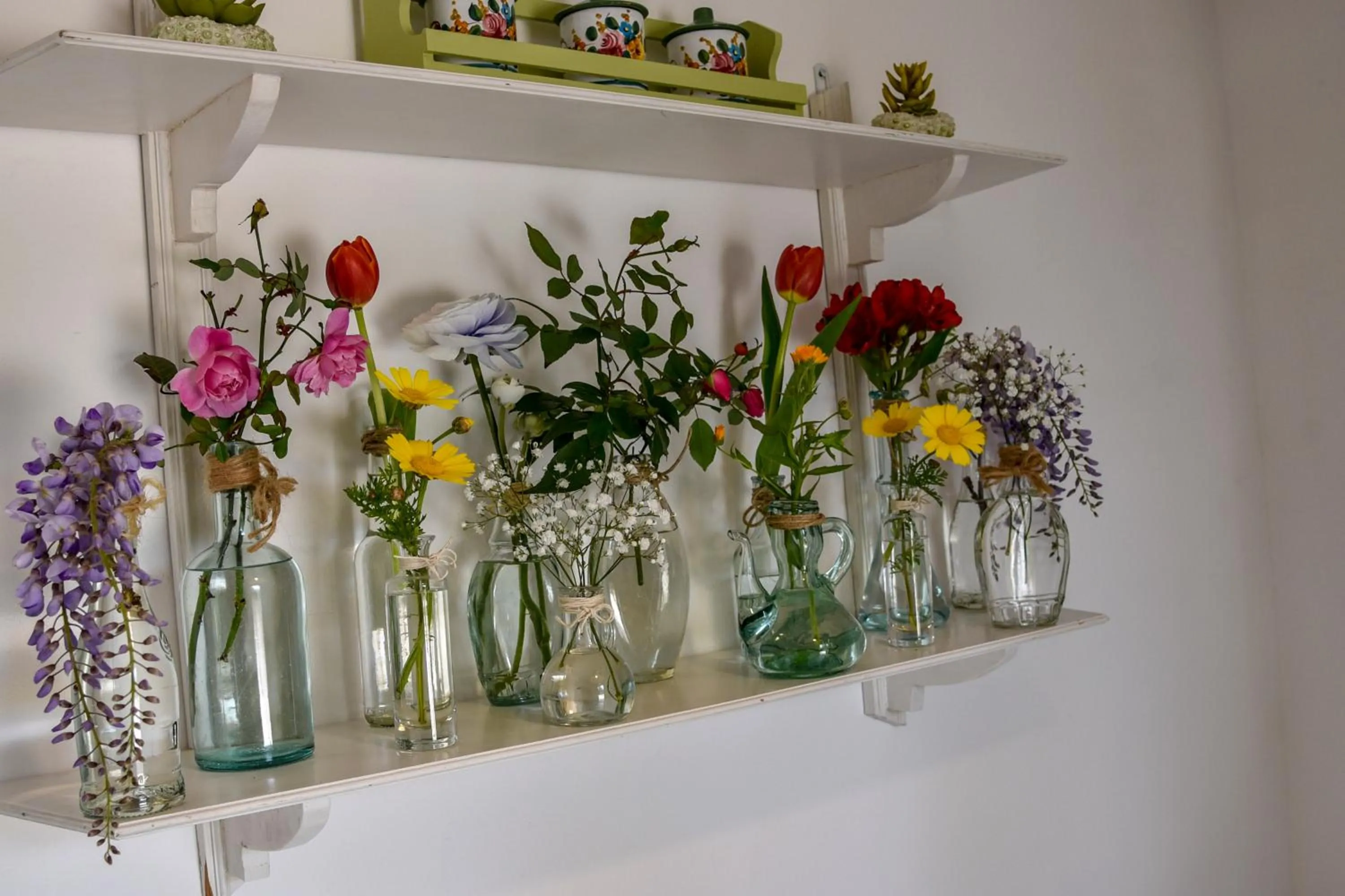 Decorative detail in Antica Casina B&B di Charme