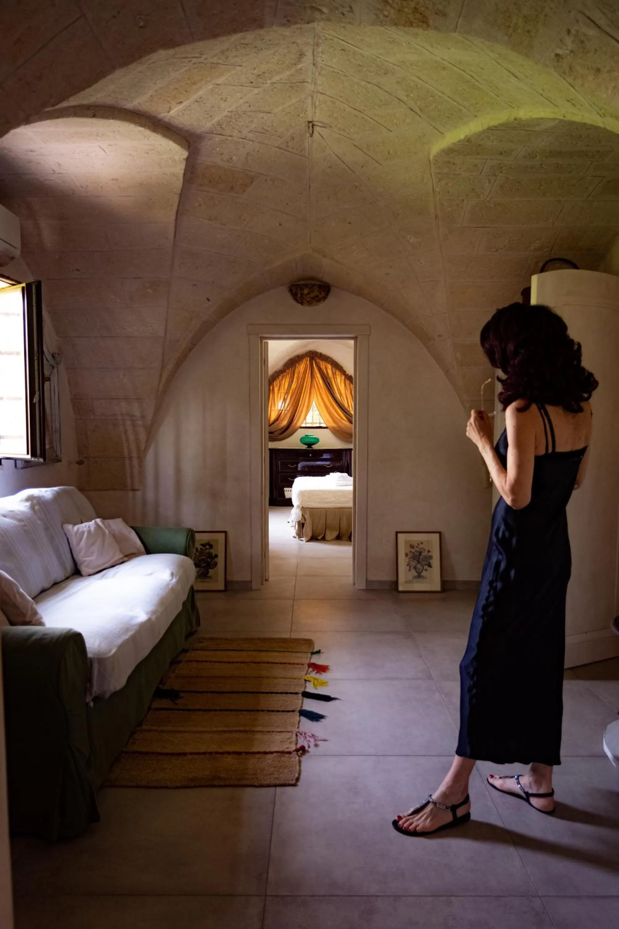 Living room, Bed in Antica Casina B&B di Charme