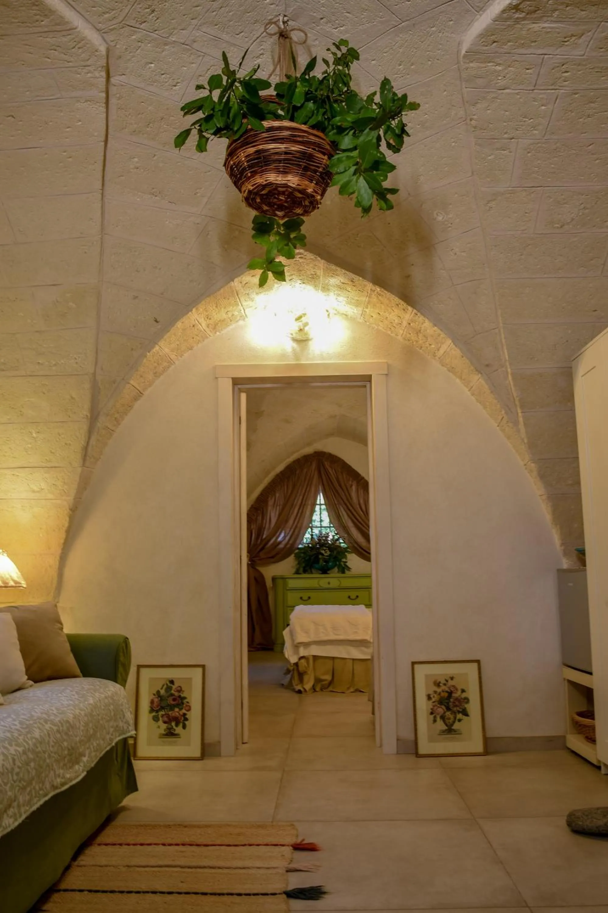 View (from property/room), Bed in Antica Casina B&B di Charme